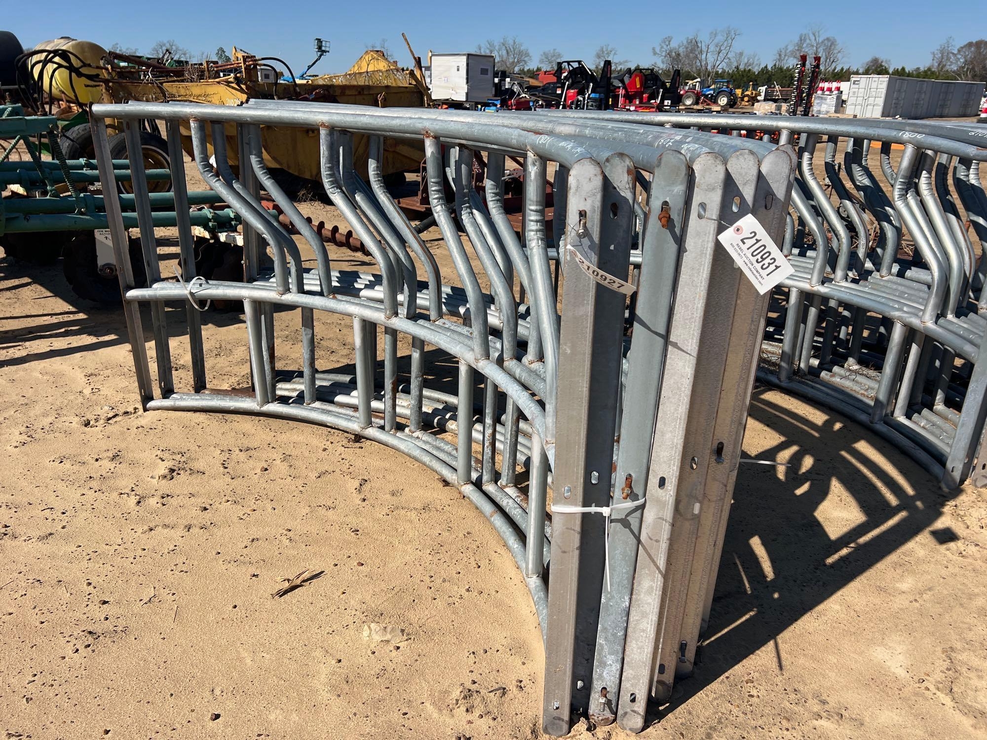 3PC. GALVANIZED HAY RING W/ (1) EXTRA PIECE (A62130)