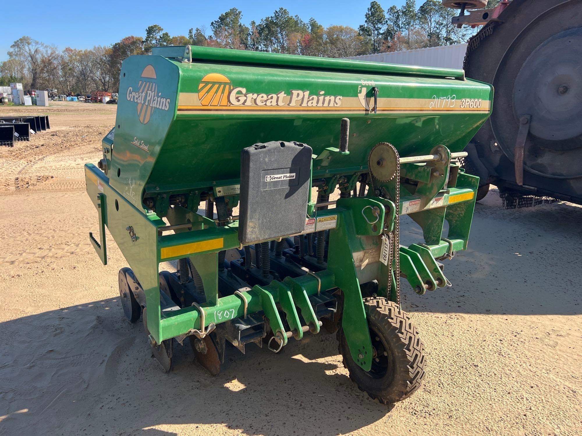 GREAT PLAINS 3P600-0975-03 SOLID STAND SEEDER (A64280)
