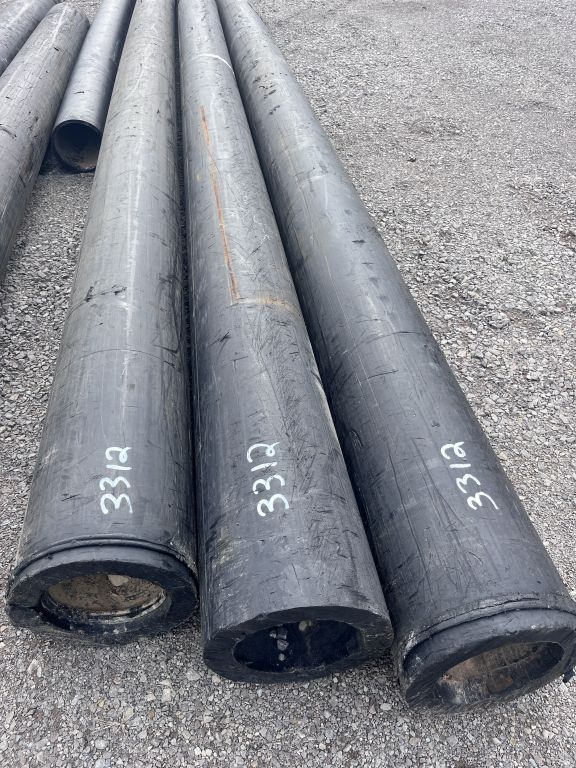 (3) Pieces of 30' Sticks of Heavy Wall Poly Pipe (A62679)