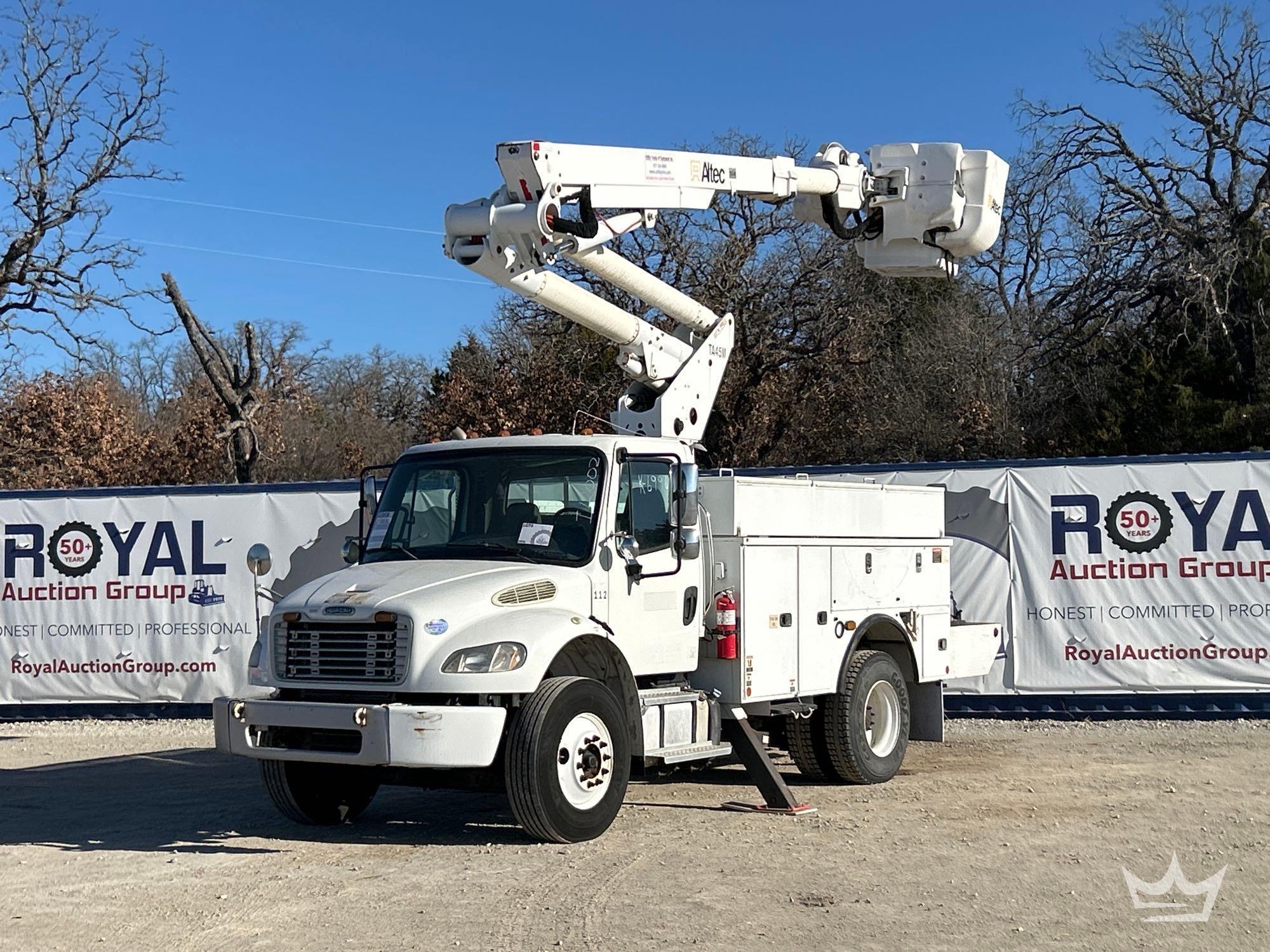 2013 Freightliner M2 106 Altec TA45M 44ft. Insulated Bucket Truck (A60352)