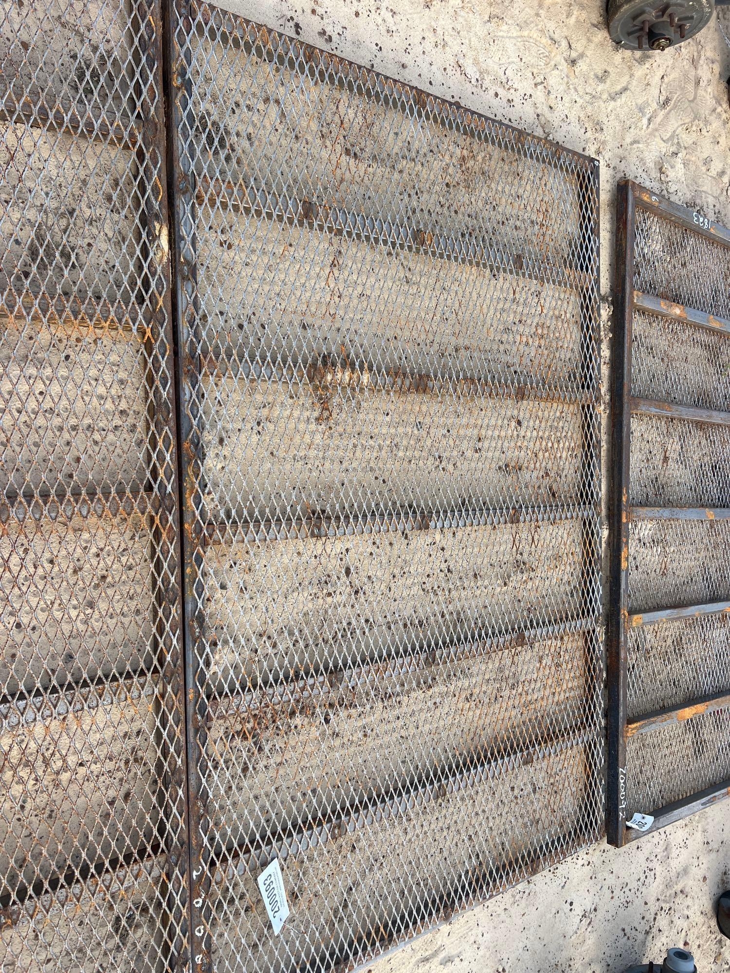 49" X 74" EXPANDED METAL RAMP GATE (A54756)