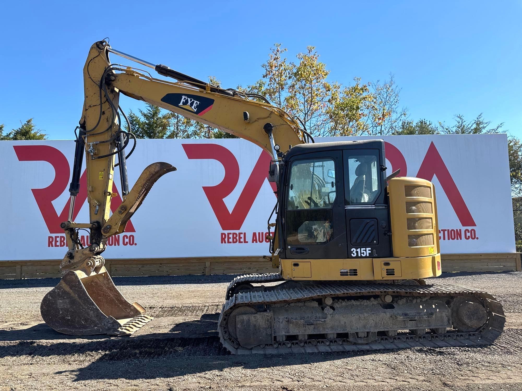 2016 CATERPILLAR 315FL CR EXCAVATOR (A52706)