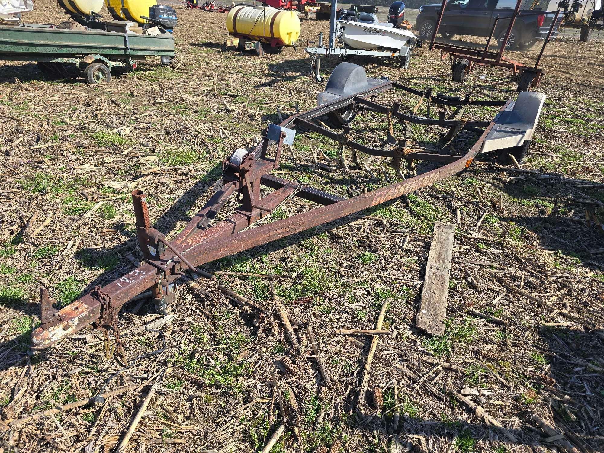 BOAT AND TRAILER (A63291)