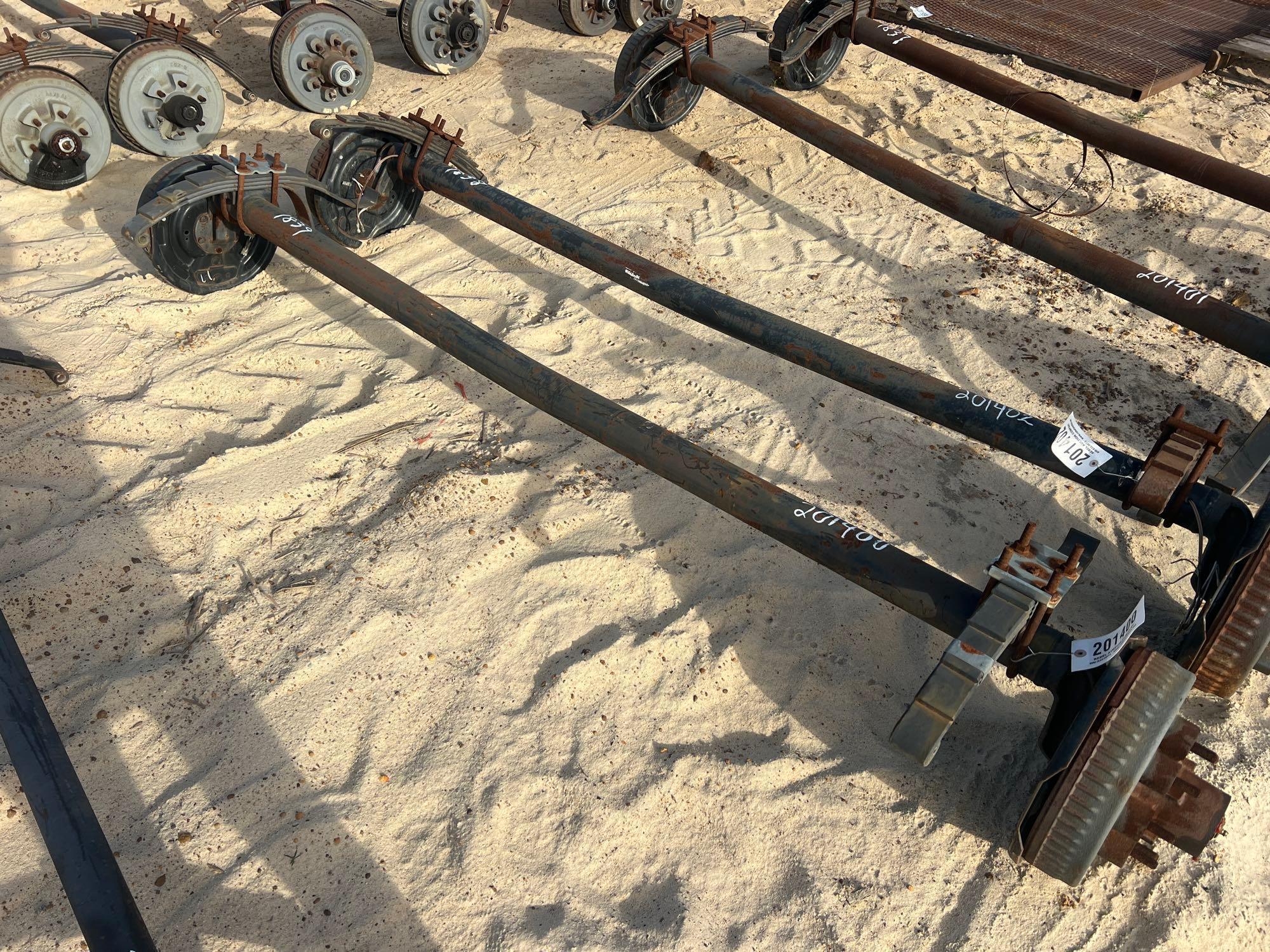 UNUSED (1) 7000# DROP AXLE W/ BRAKES (A54756)
