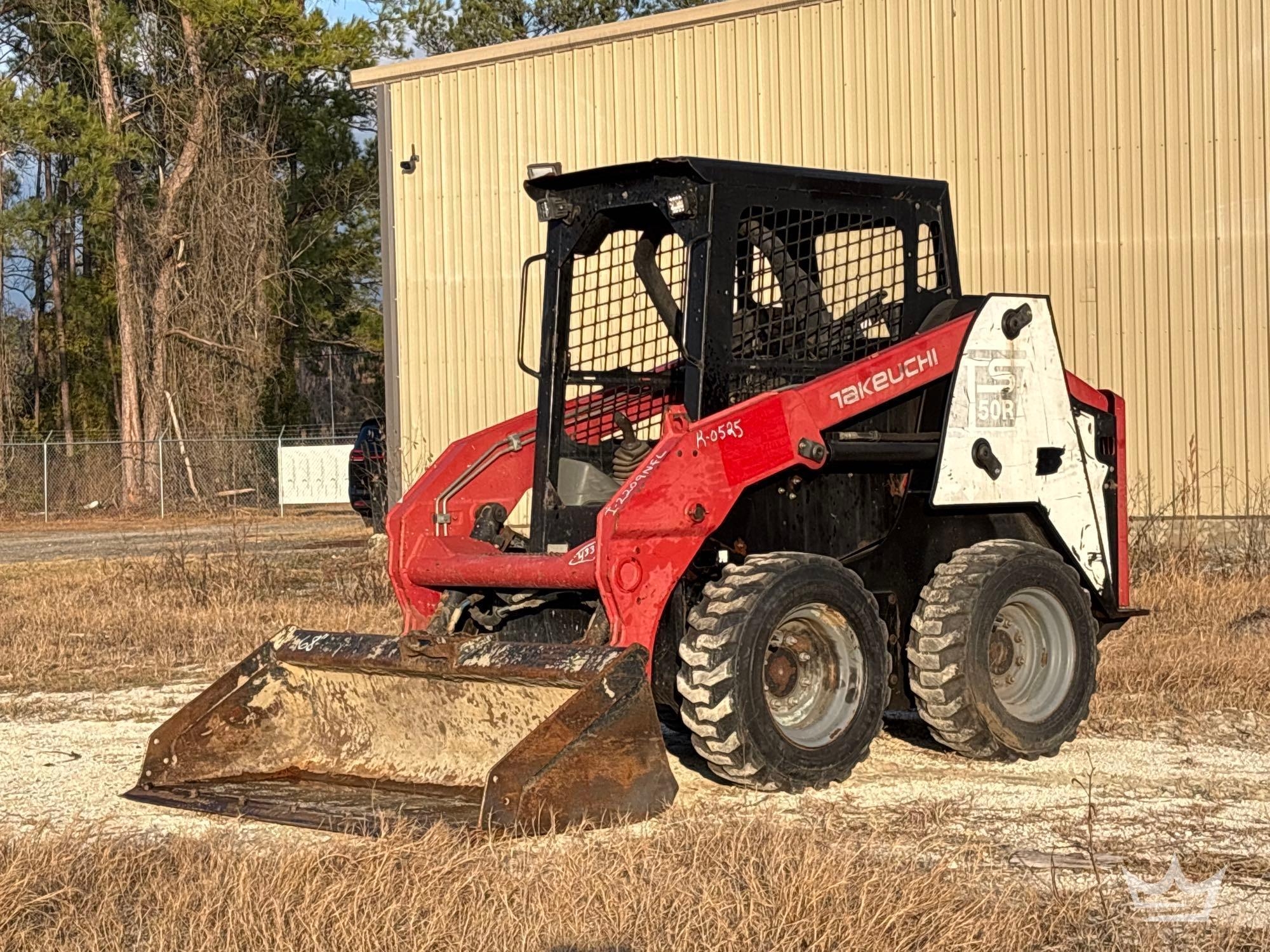 2014 Takeuchi TS50R Compact Wheel Loader Skid Steer (A61572)