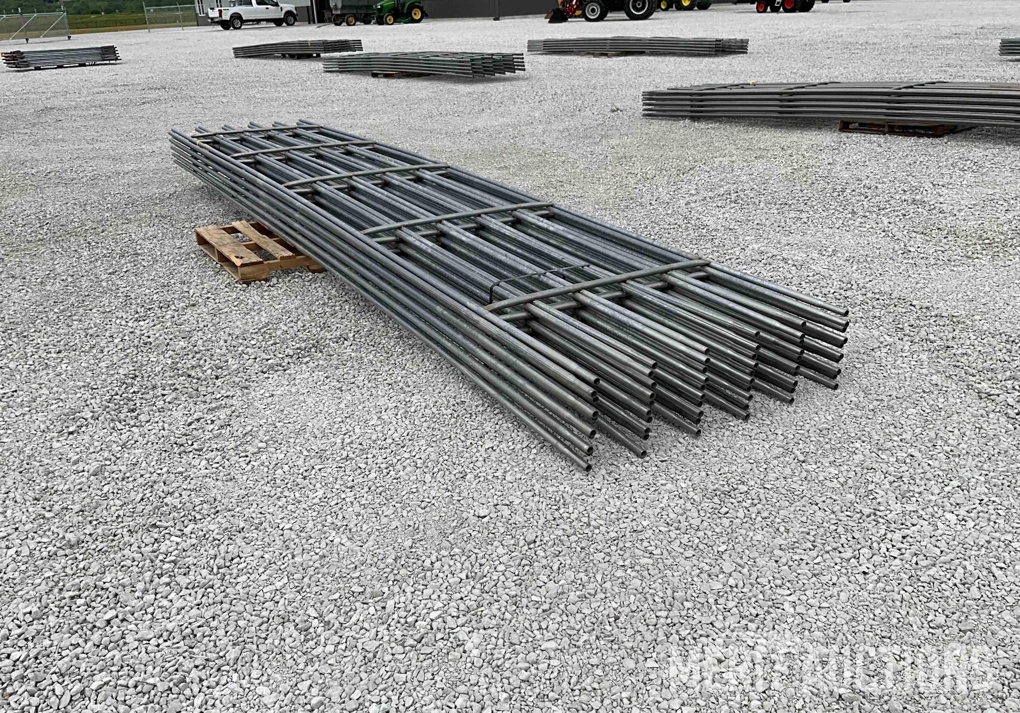 (10) 20ft. 6 Bar Galvanized Continuous Panels (A49339)