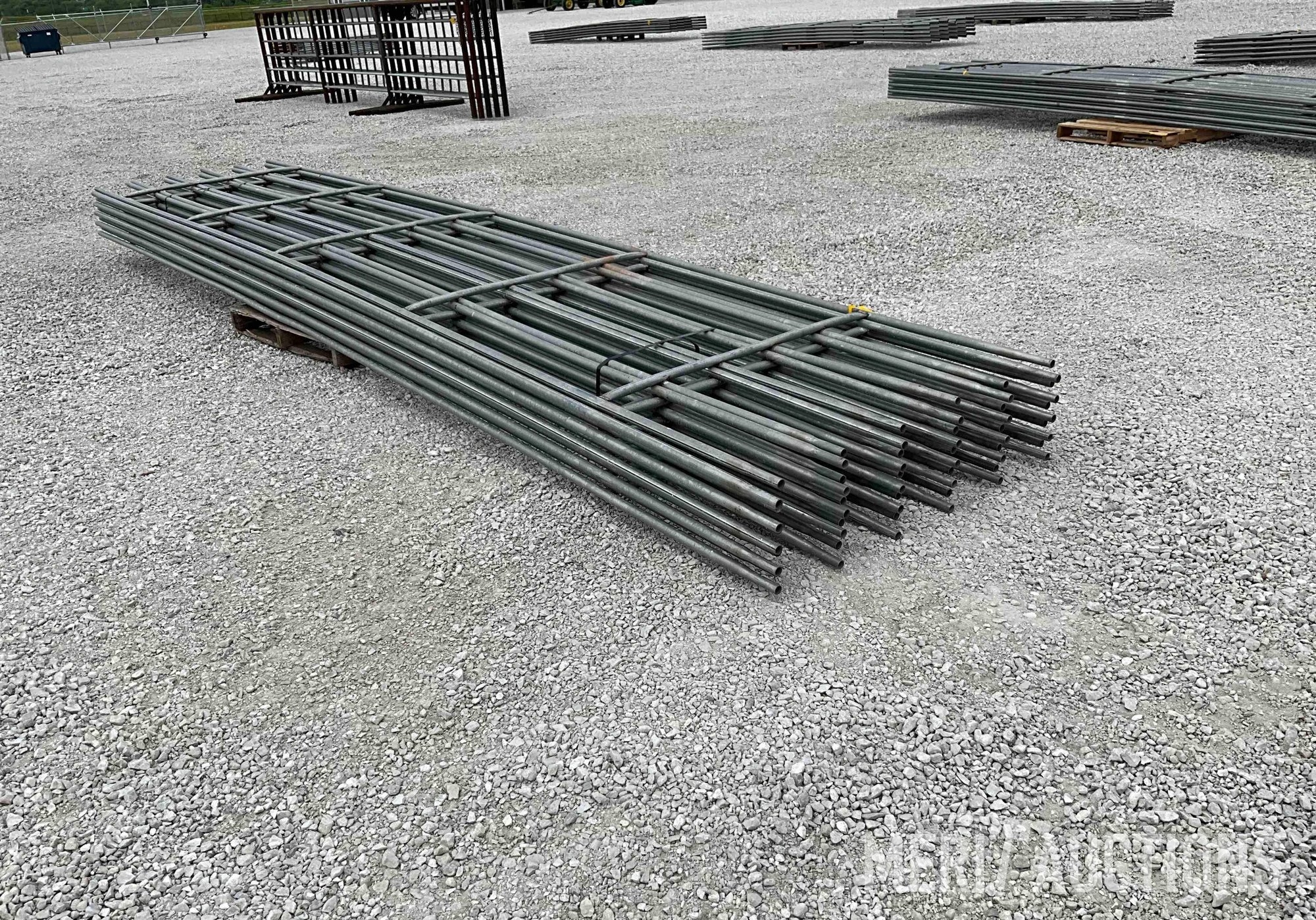 (10) 20ft. 6 Bar Galvanized Continuous Panels (A49339)