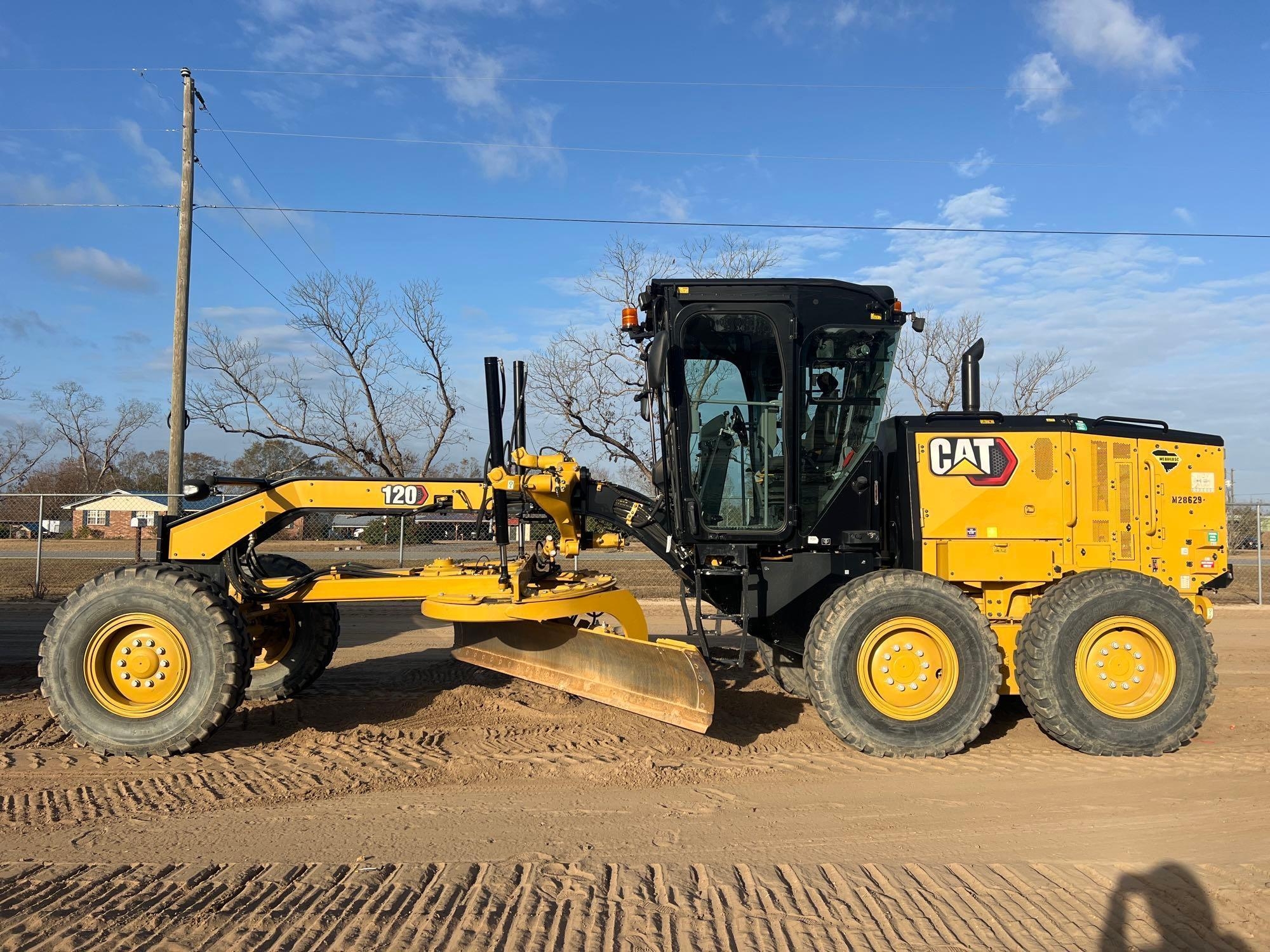 2023 CATERPILLAR 120 MOTORGRADER (A60429)