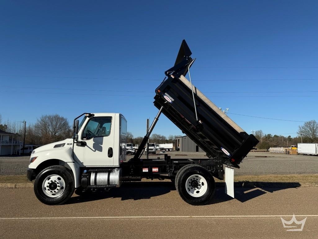 2025 International MV607 S/A 5/6 Yard Mason Dump Truck (A64194)