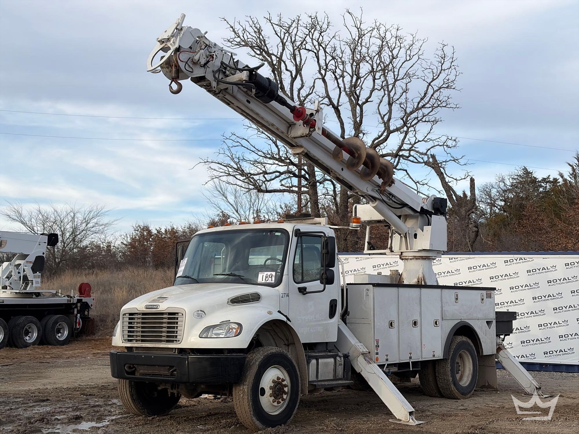 2019 Freightliner M2 106 Altec DC47TR Digger Derrick Truck (A60352)