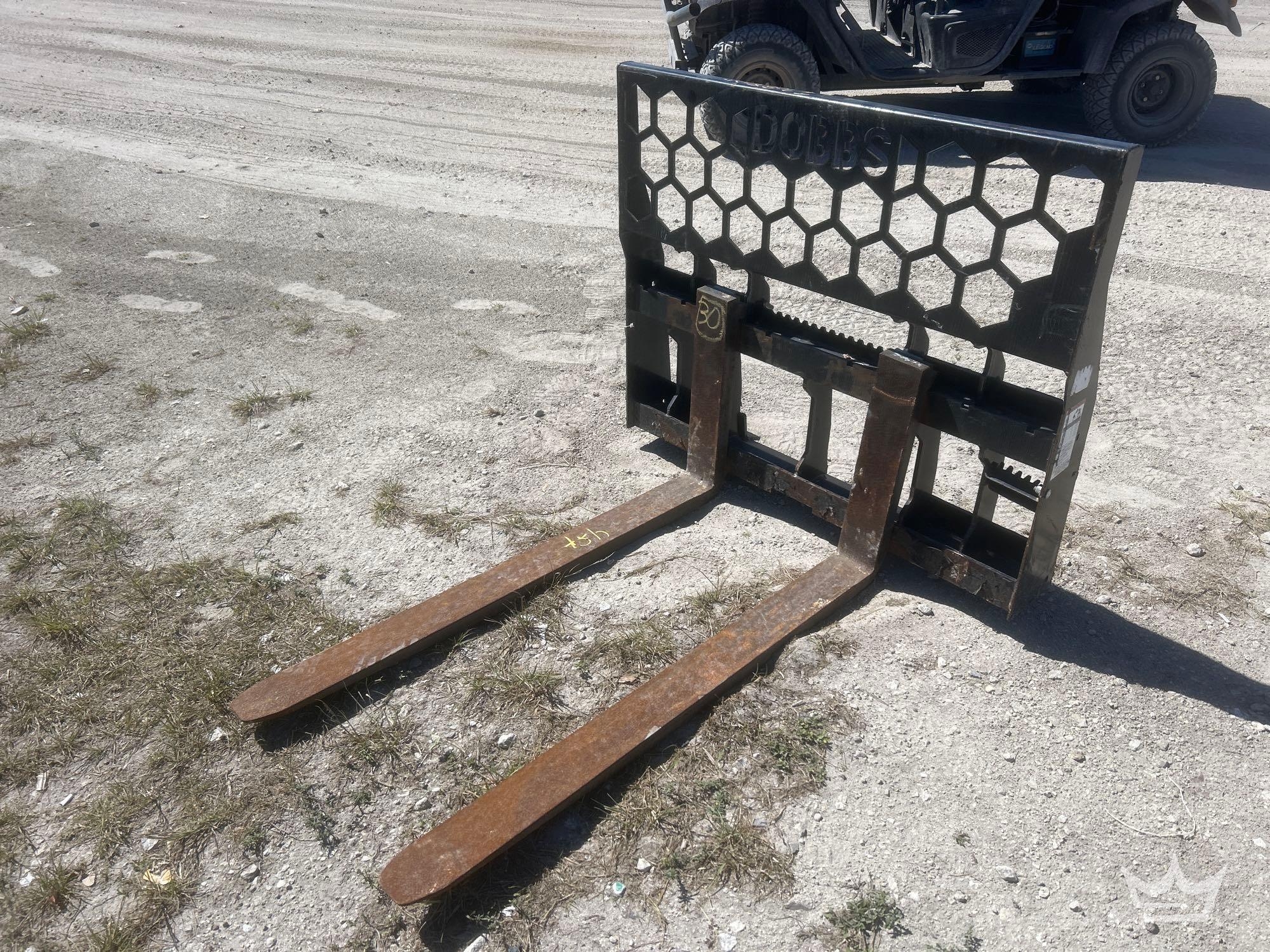 DOBBS 48in Forks and Frame Skid Steer Attachment (A61572)