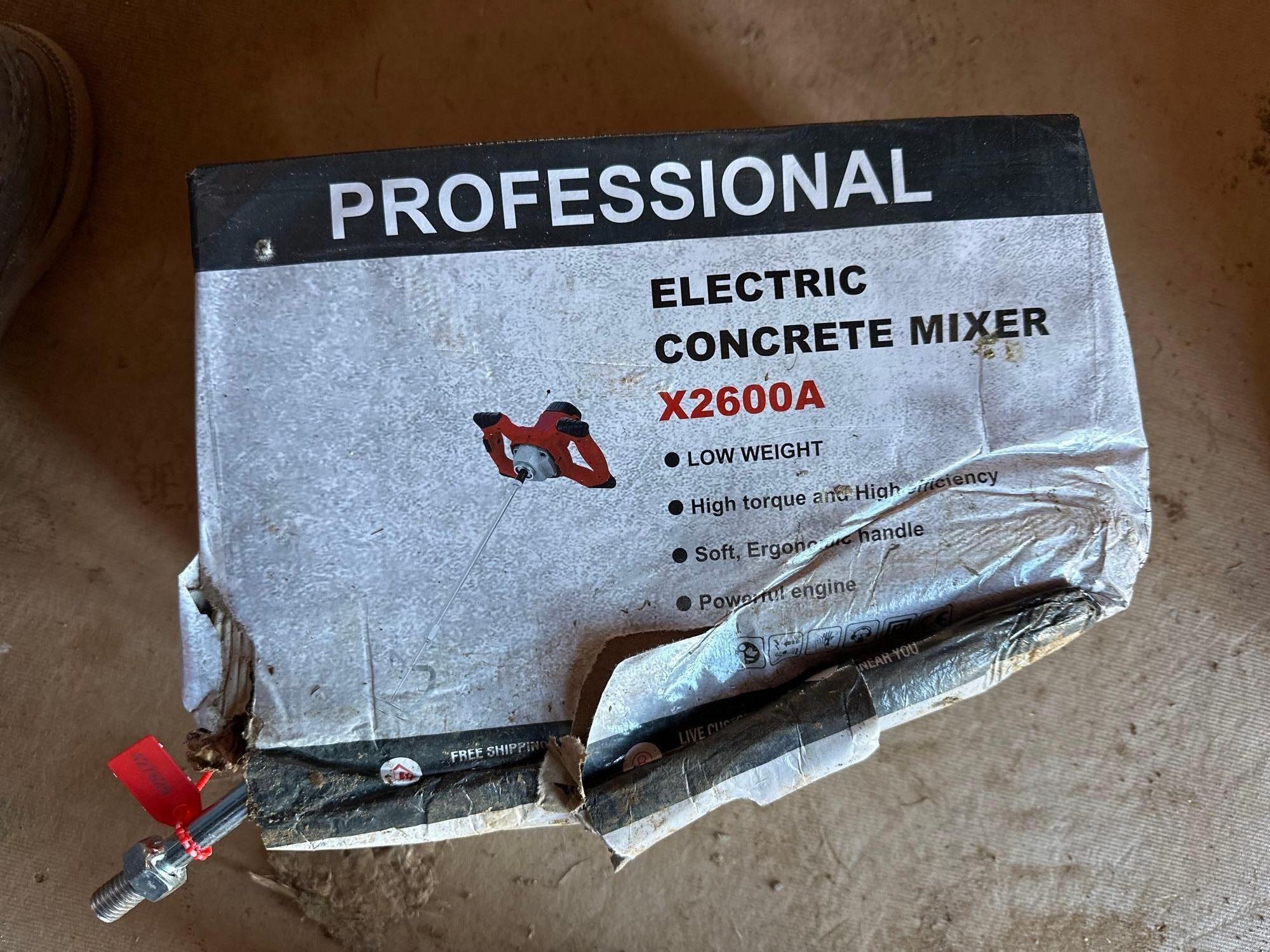 Electric Concrete Mixer (A57453)