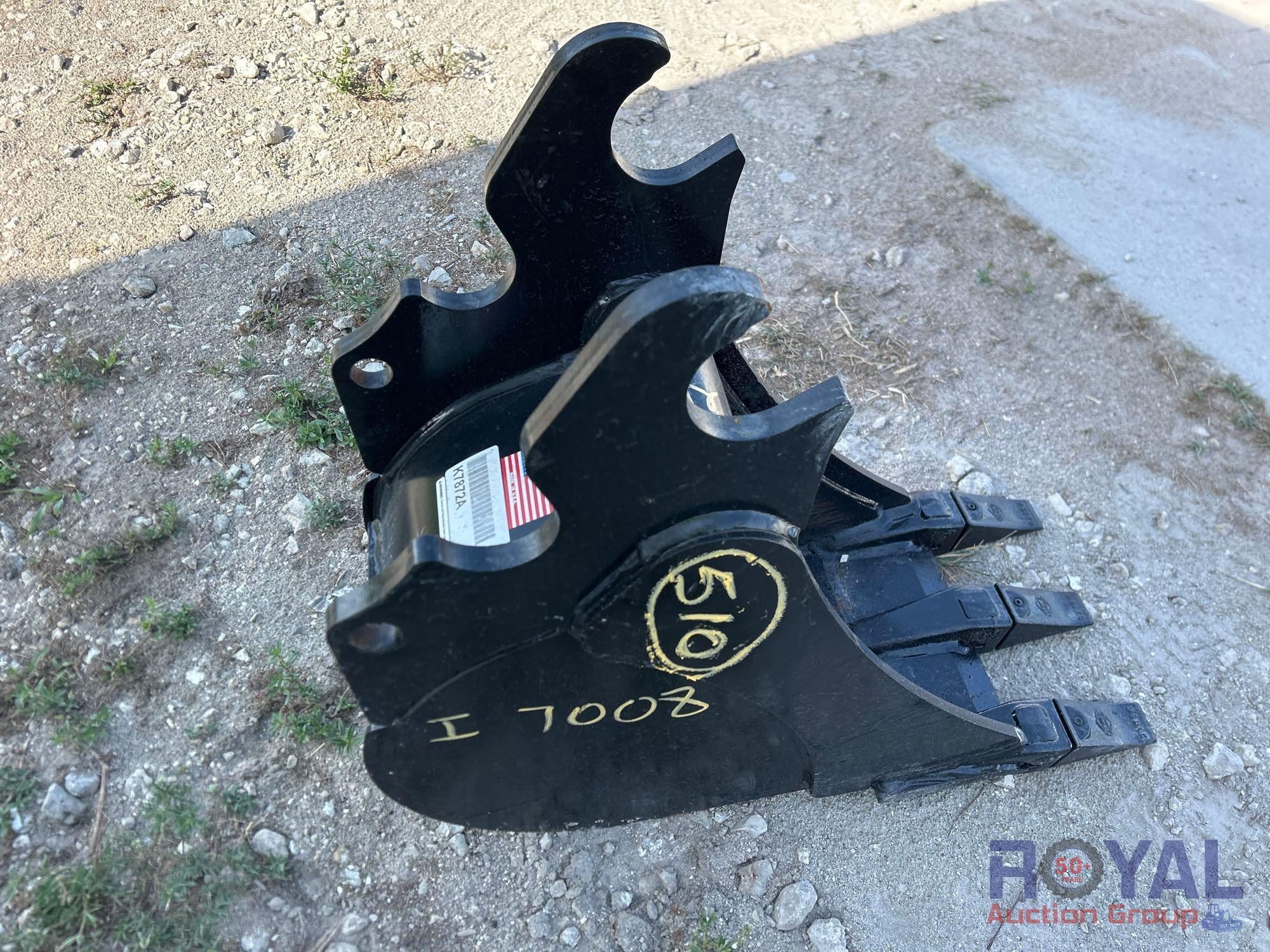 Kubota K7872A 12in Quick Attach Tooth Bucket Attachment (A46683)