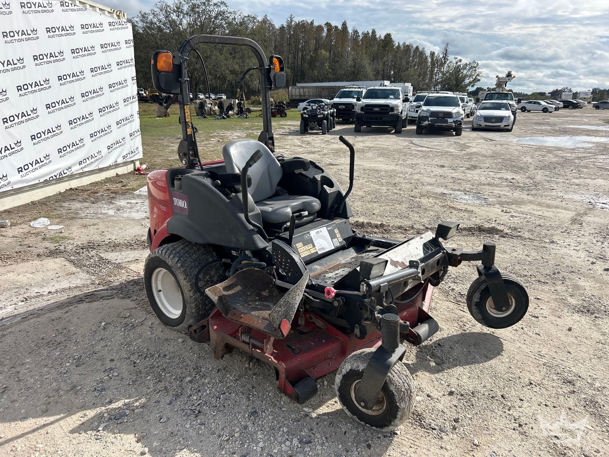 2018 Toro Groundsmaster 7200 72in Zero Turn Commercial Mower (A59228)