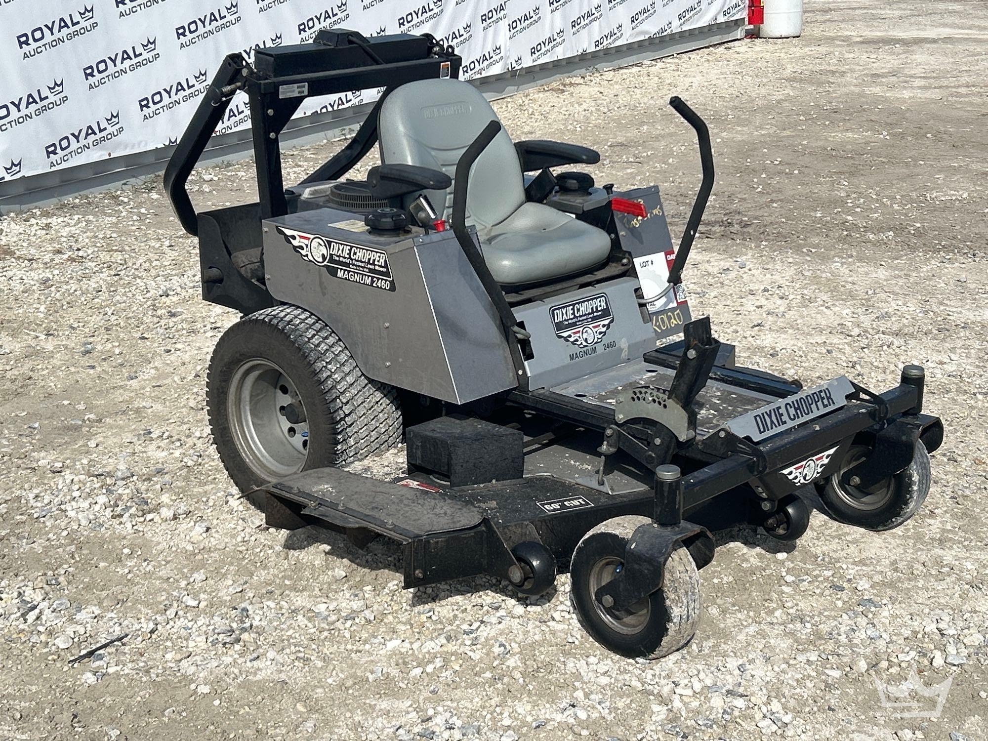 2012 Dixie Chopper Magnum 2460 60in Zero Turn Commercial Mower (A59228)