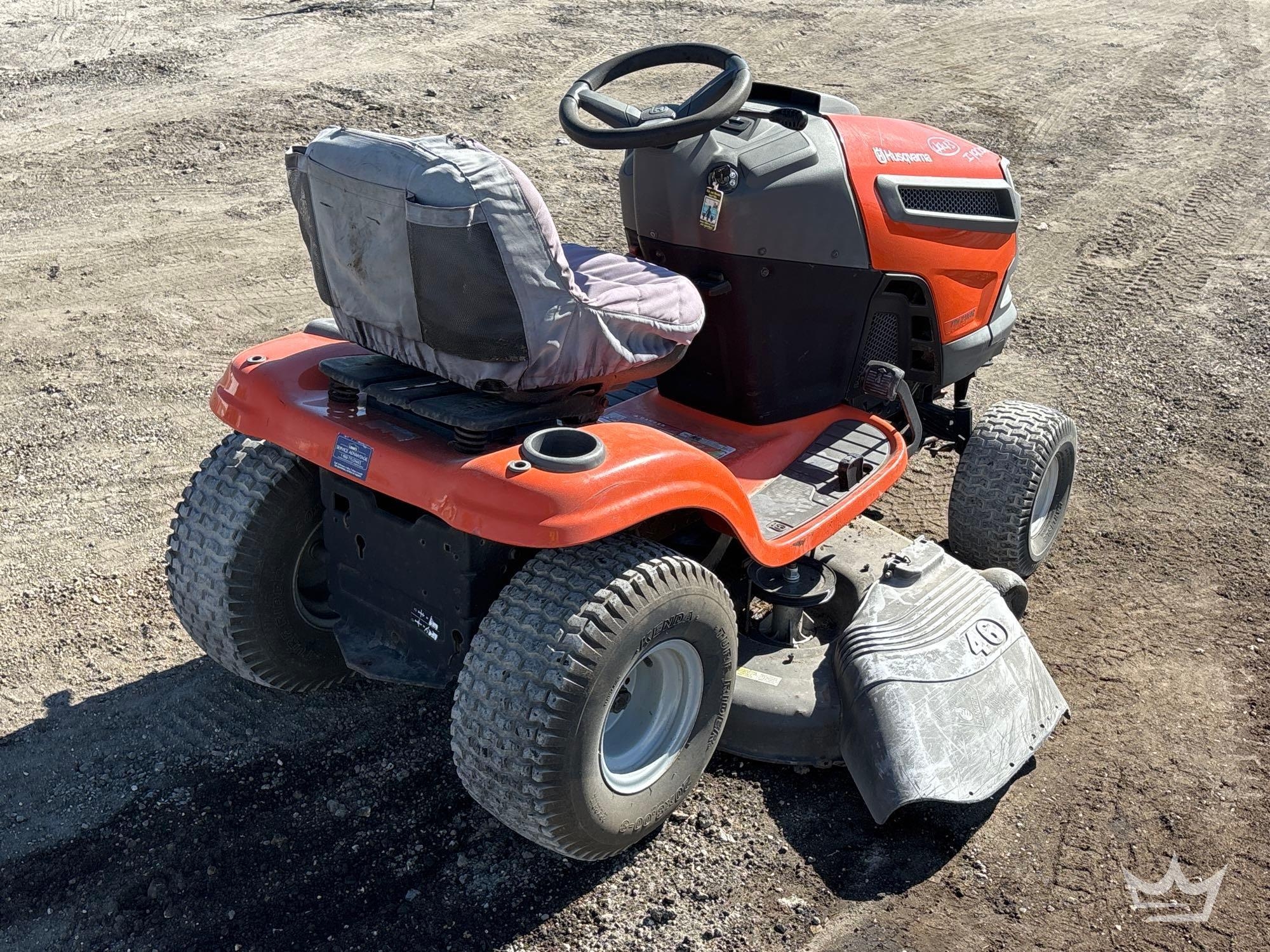 2012 Husqvarna YTH21K46 46in. Riding Lawn Mower (A64557)