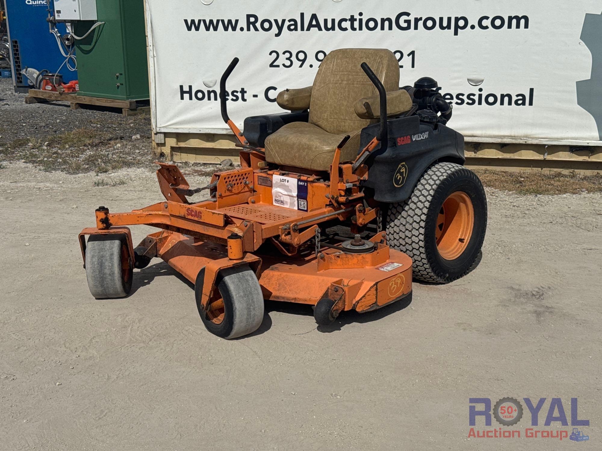 SCAG wildcat Ride On Mower (A46684)