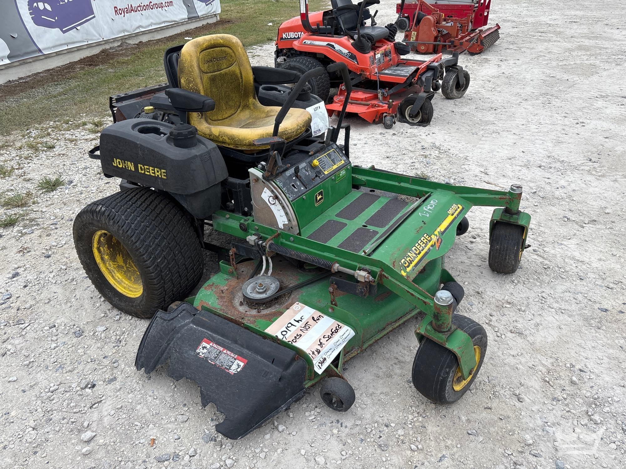2001 John Deere M665 60in Zero Turn Commercial Mower (A59228)