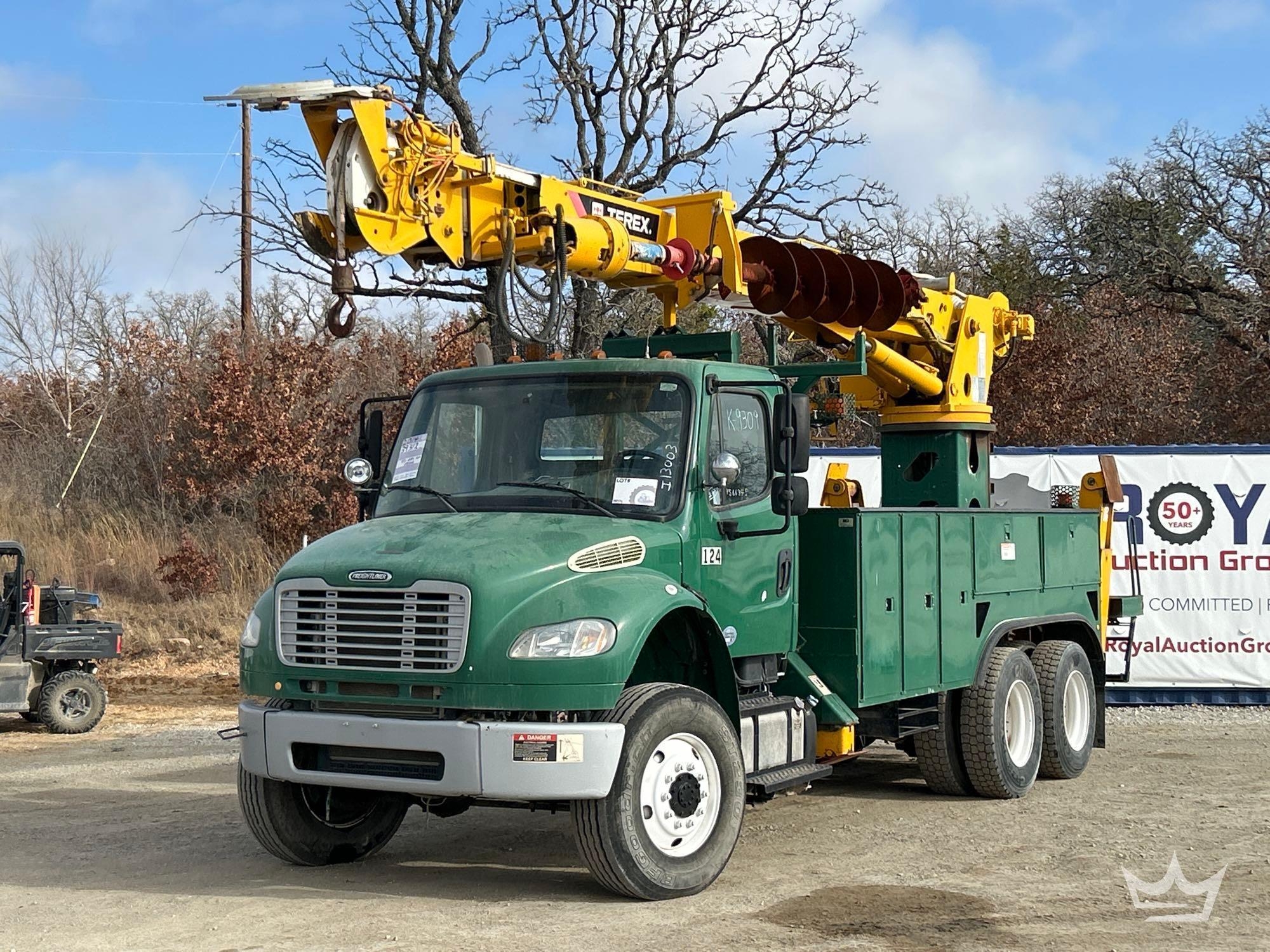 2014 Freightliner M2 106 T/A Terex Commander C6060 60ft Digger Derrick Truck (A60352)
