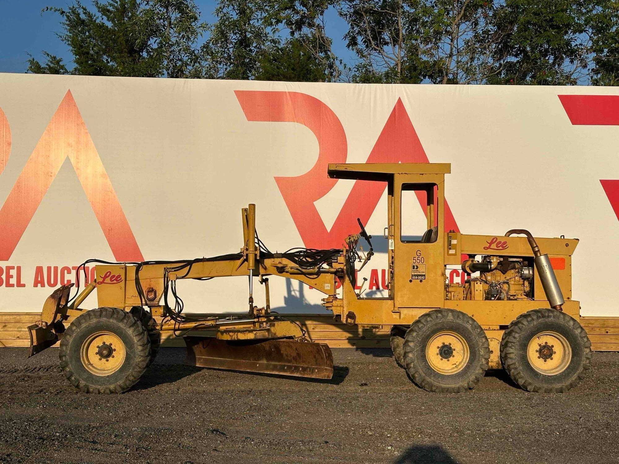 LEE G550 MOTOR GRADER (A51242)