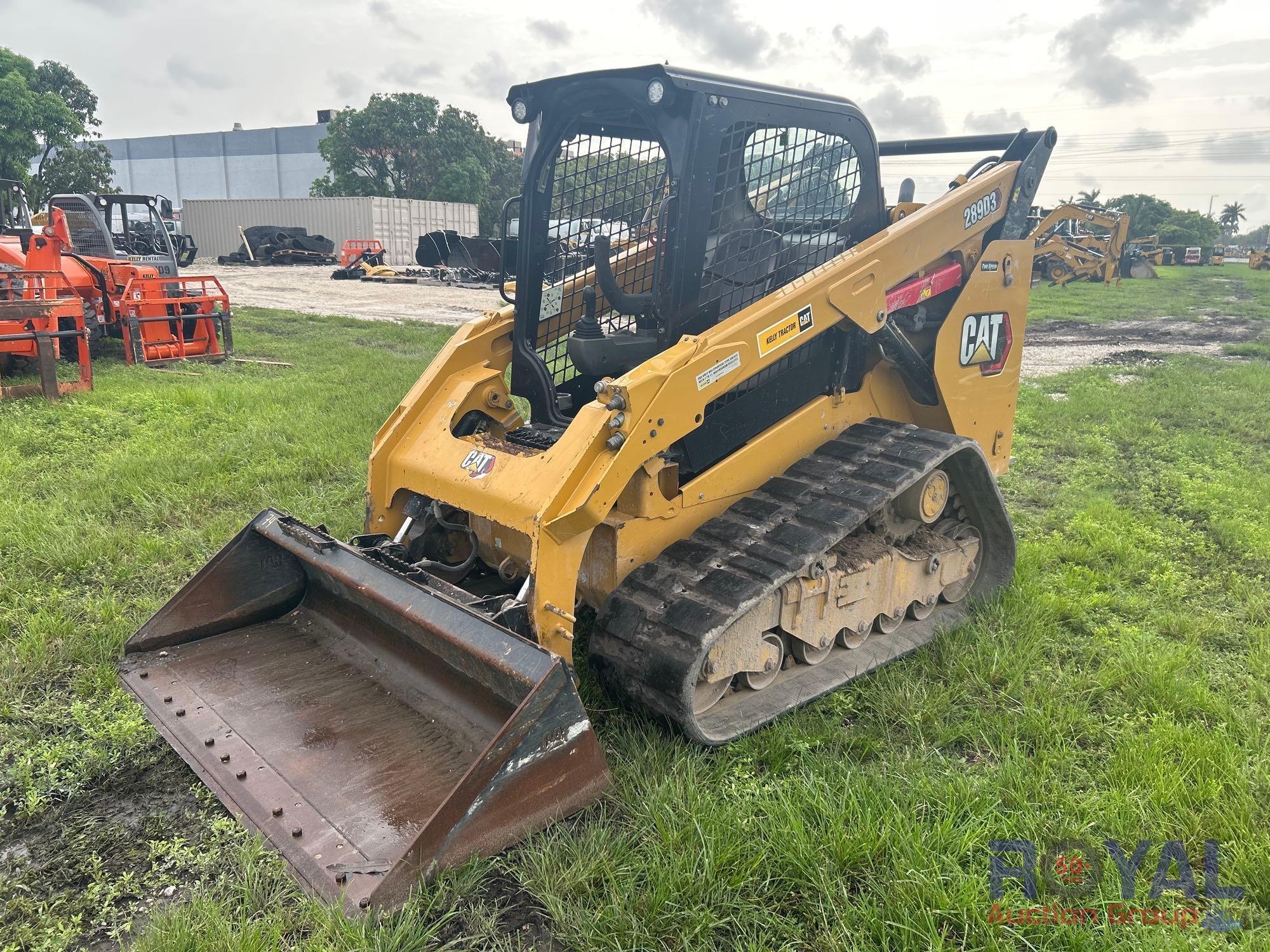 2021 Caterpillar 289D3 Two Speed Compact Track Loader Skid Steer (A46683)
