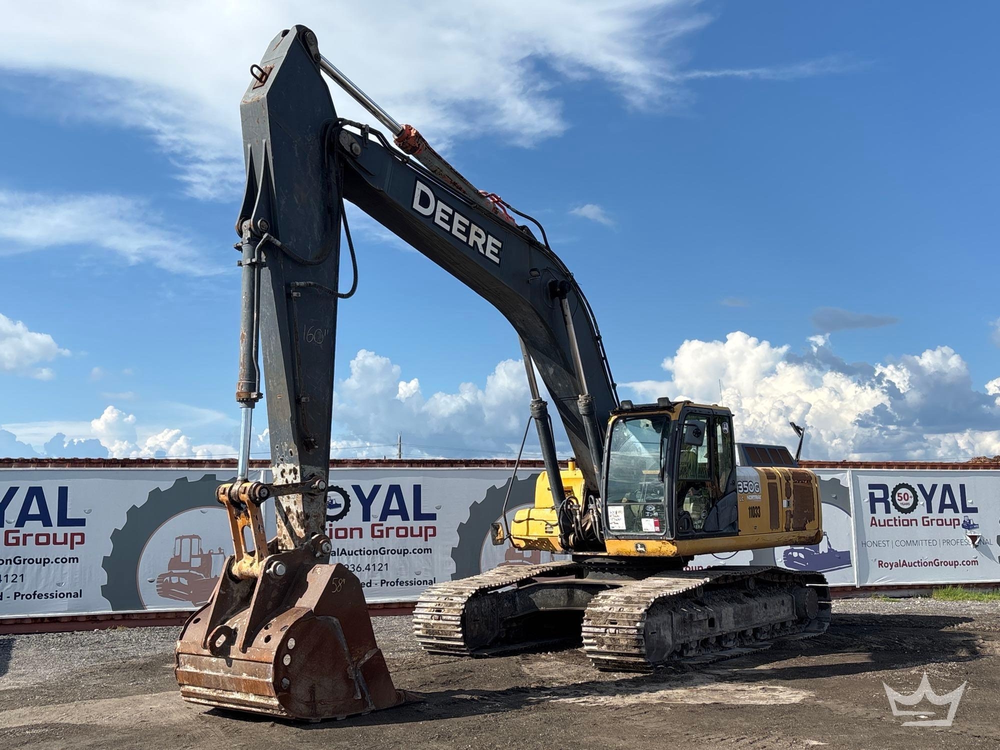 2013 John Deere 350G LC Hydraulic Excavator (A56857)