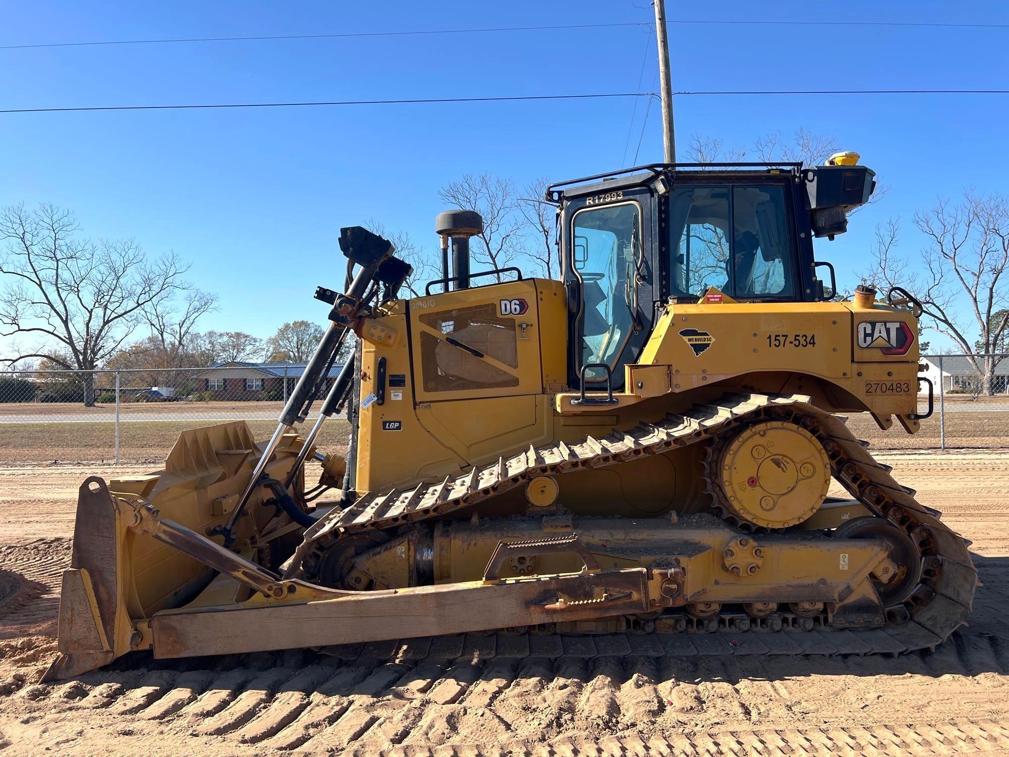 2023 CATERPILLAR D6 LGP HIGH TRACK CRAWLER DOZER (A60429)