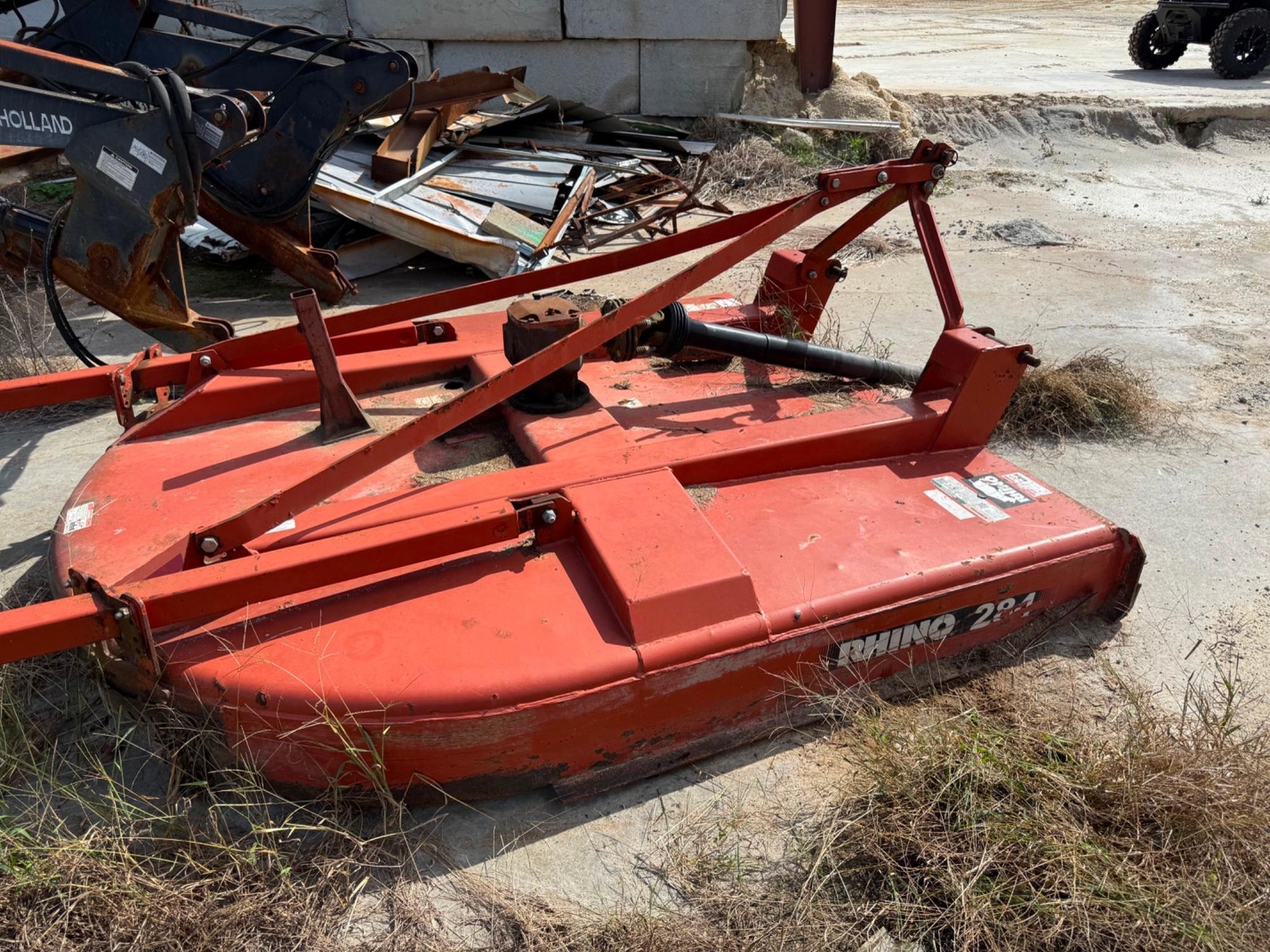 Dual Tailwheel Rhino 284 7ft Cutter 2.5in cut capacity (A63118)