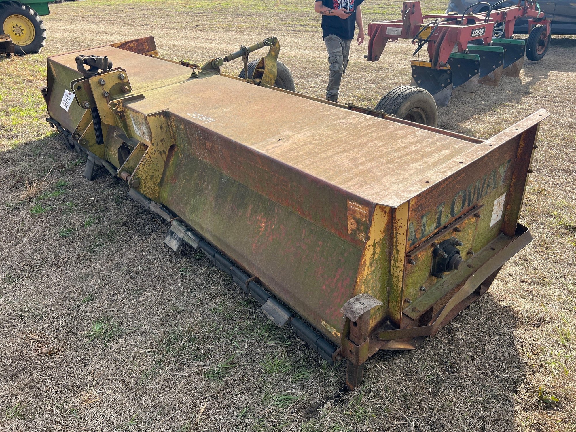 ALLOWAY 4R FLAIL SHREDDER MOWER, 3PT (A64276)