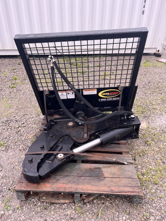 Quick Attach Skid Steer Mount Stump Shear  (A47371)