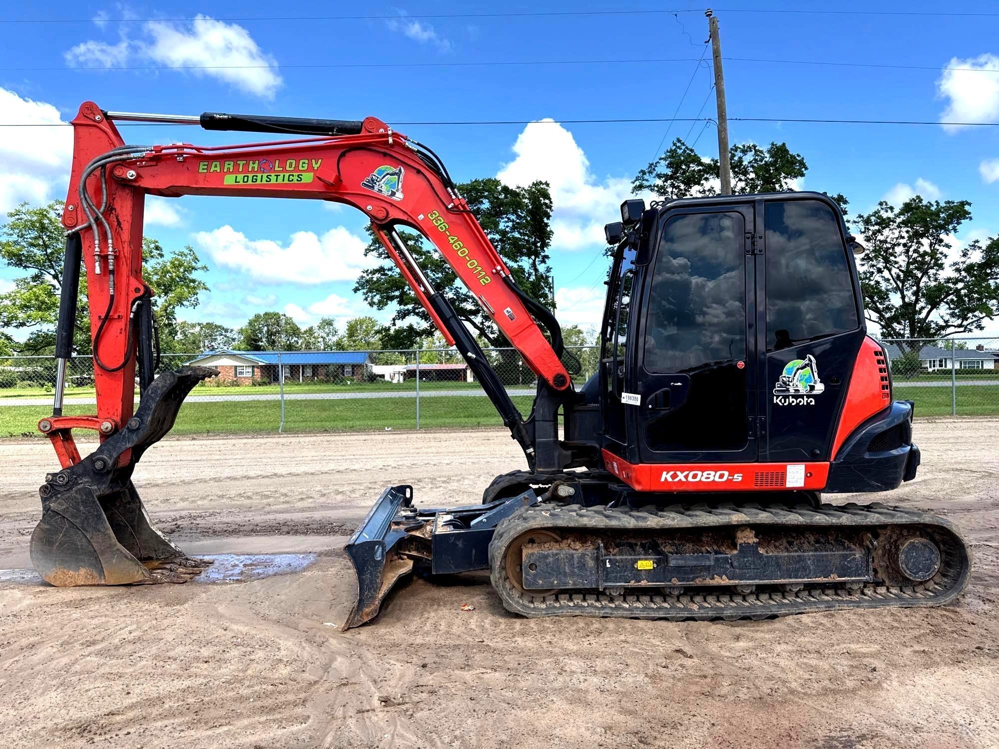 2024 KUBOTA KX080-5 EXCAVATOR (A50458)