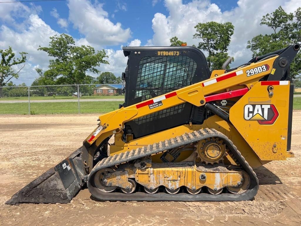 2021 CATERPILLAR 299D3 SKID STEER (A50458)