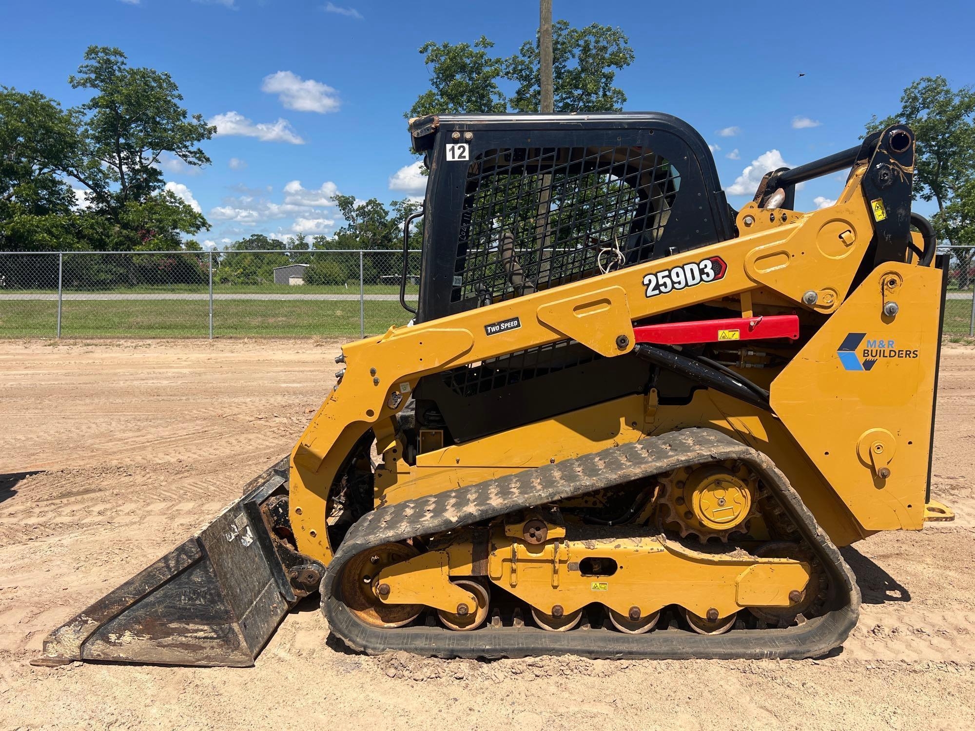2021 CATERPILLAR 259D3 SKID STEER (A50458)