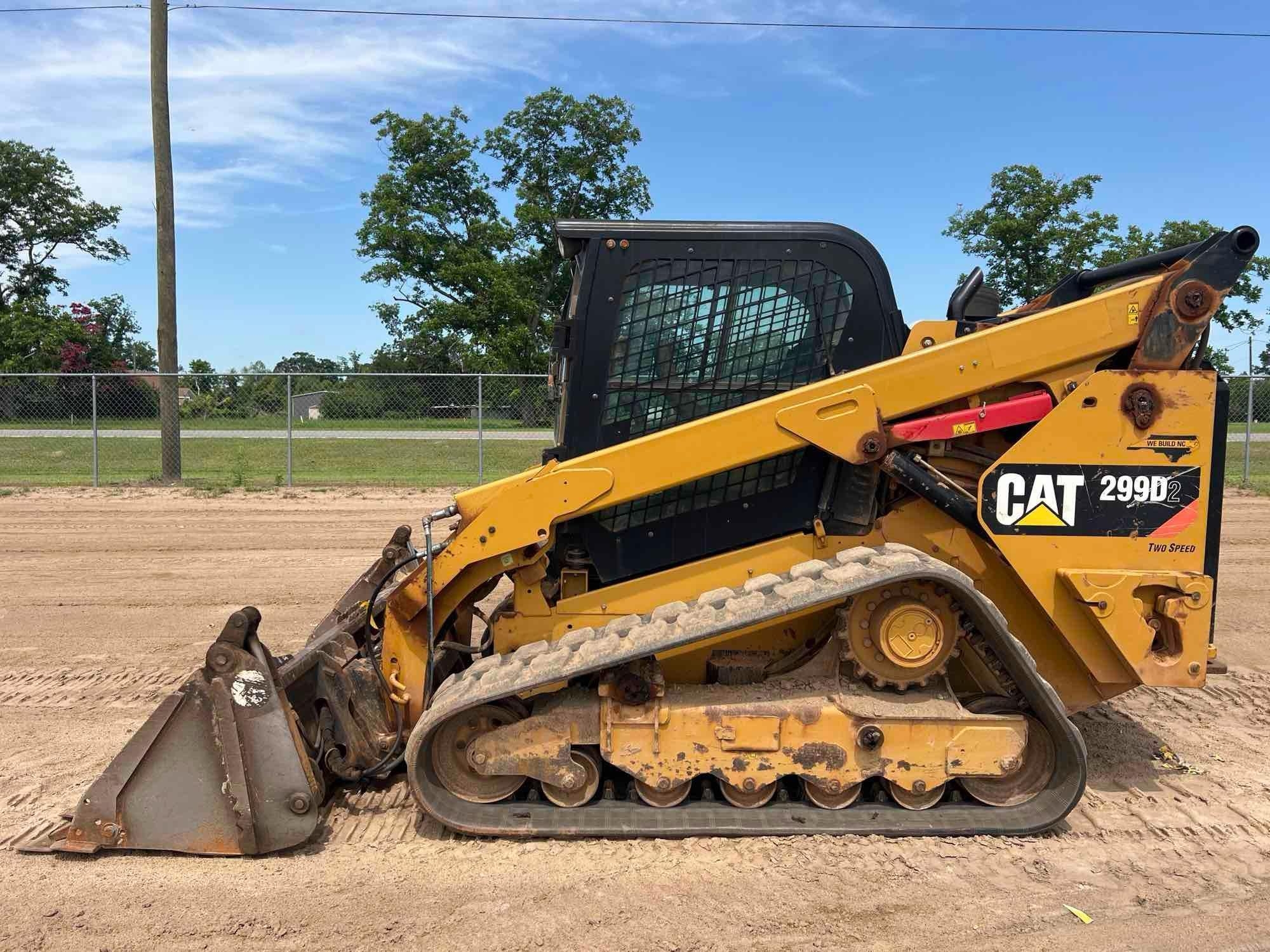 2016 CATERPILLAR 299D2 SKID STEER (A50458)