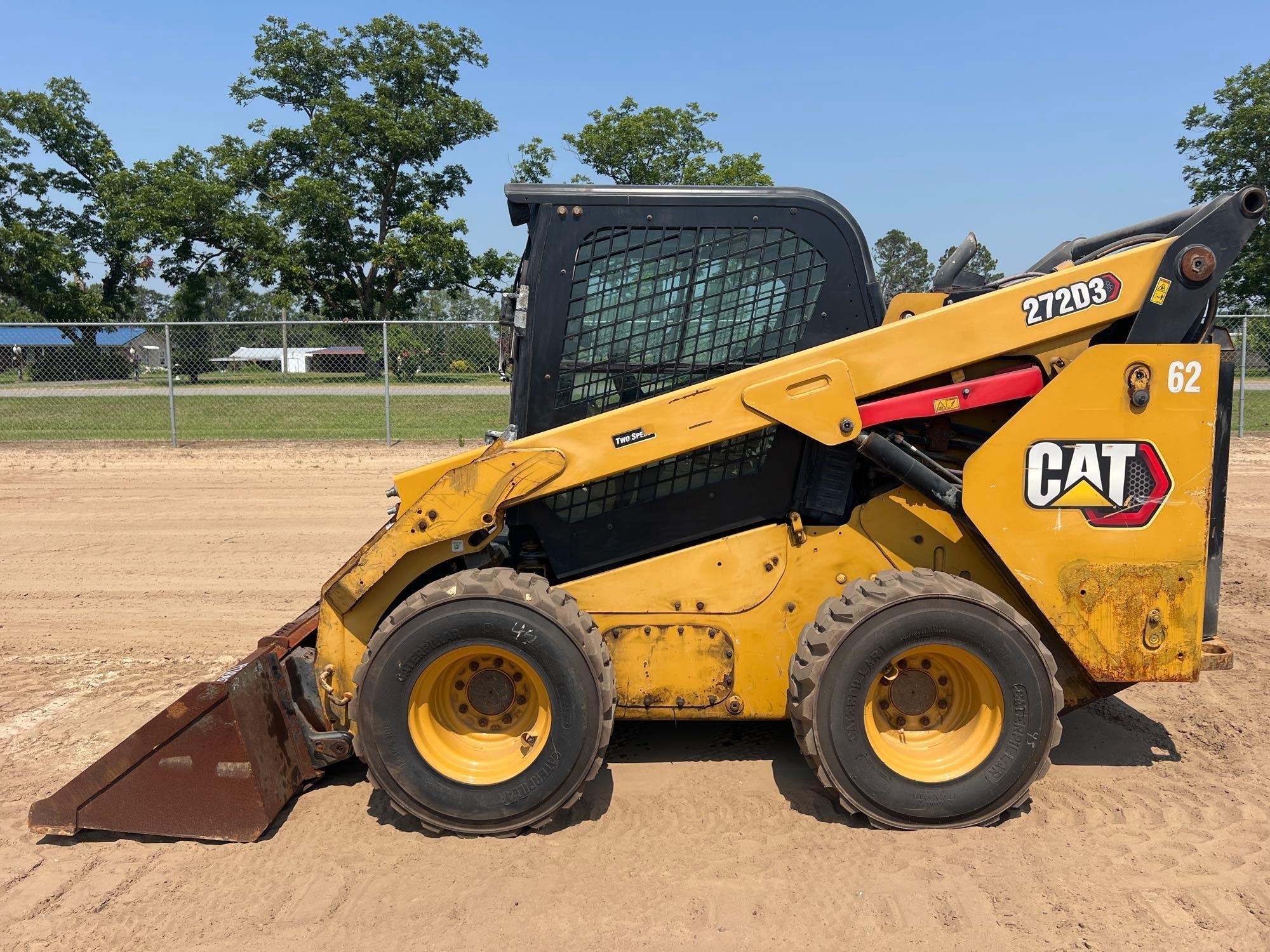 2022 CATERPILLAR 272D3 WHEELED SKID STEER (A50458)