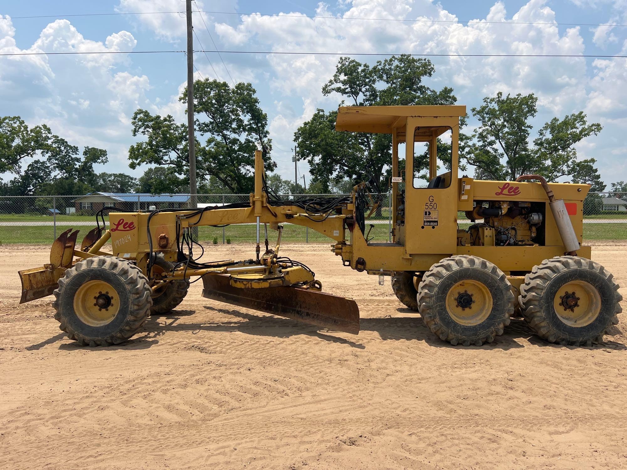 LEE G550 MOTORGRADER (A50458)