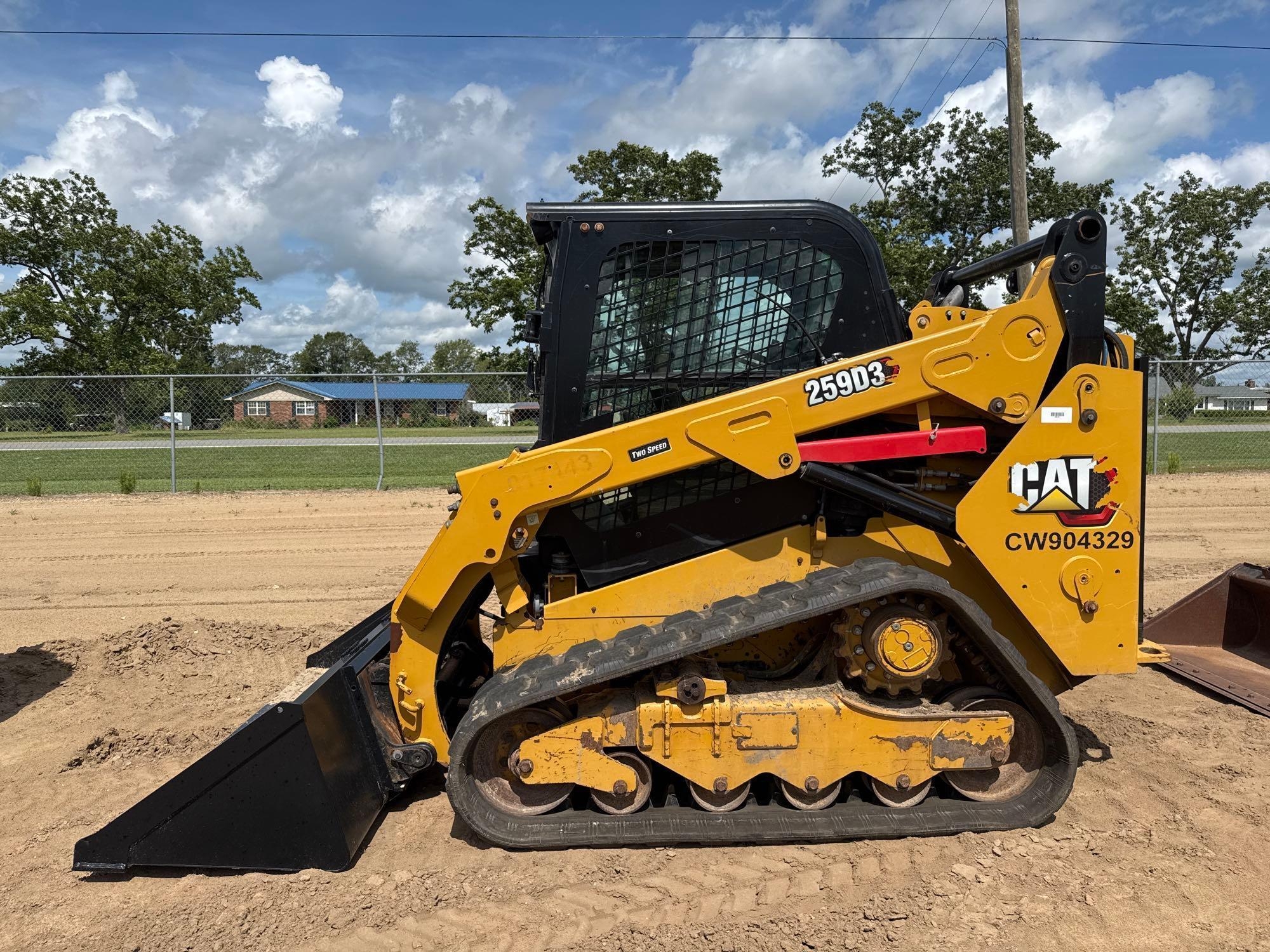 2020 CATERPILLAR 259D3 SKID STEER (A51242)