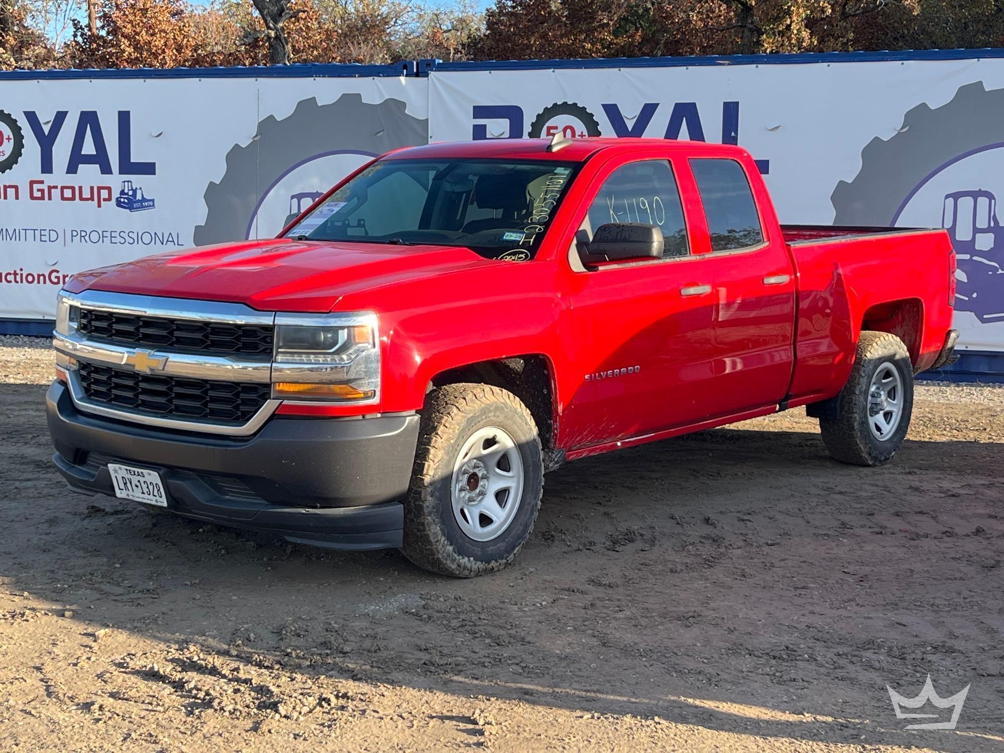 2019 Chevrolet 1500 Silverado Crew Cab Pickup Truck (A55973)