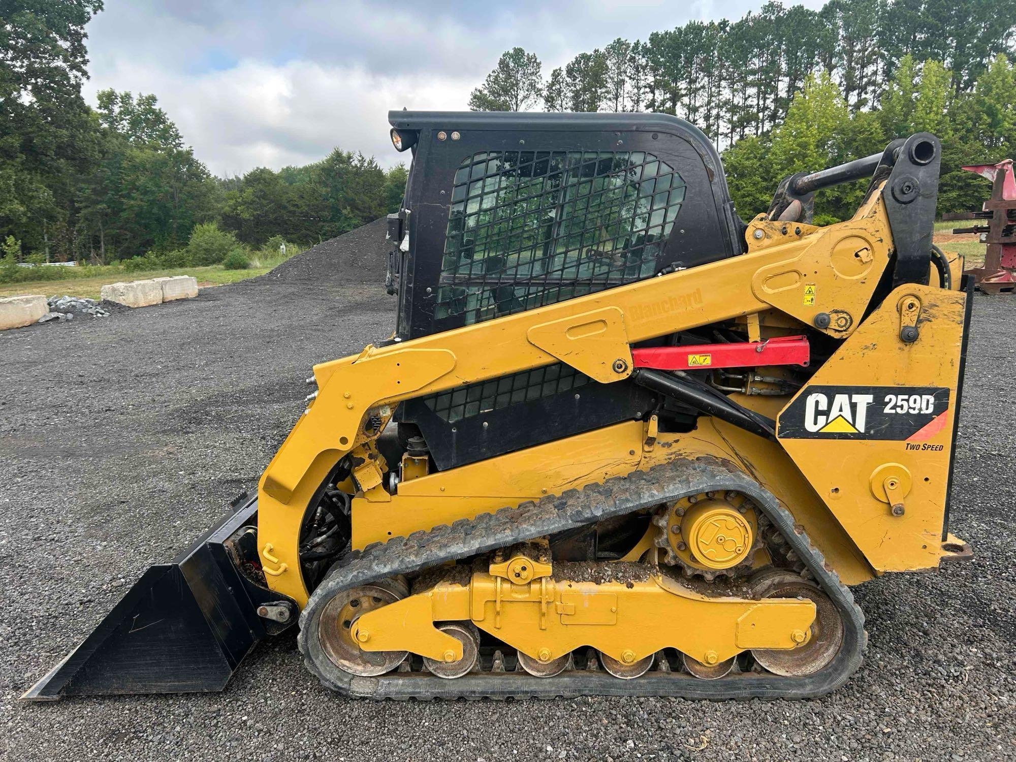 2018 CATERPILLAR 259D SKID STEER (A51242)