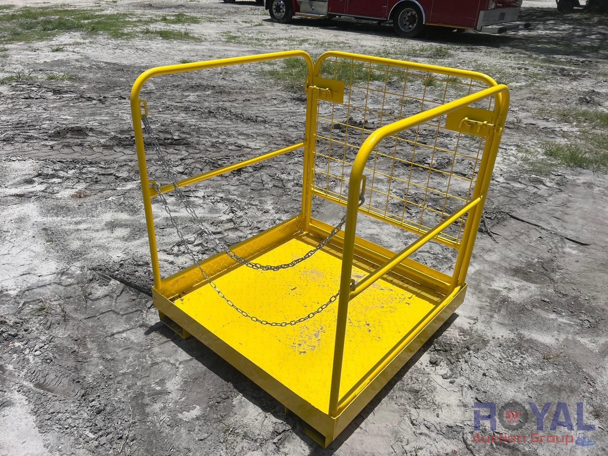 2025 Man Basket Forklift Attachment (A49346)