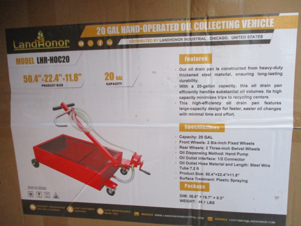 20 gal Oil Collector (A66408)