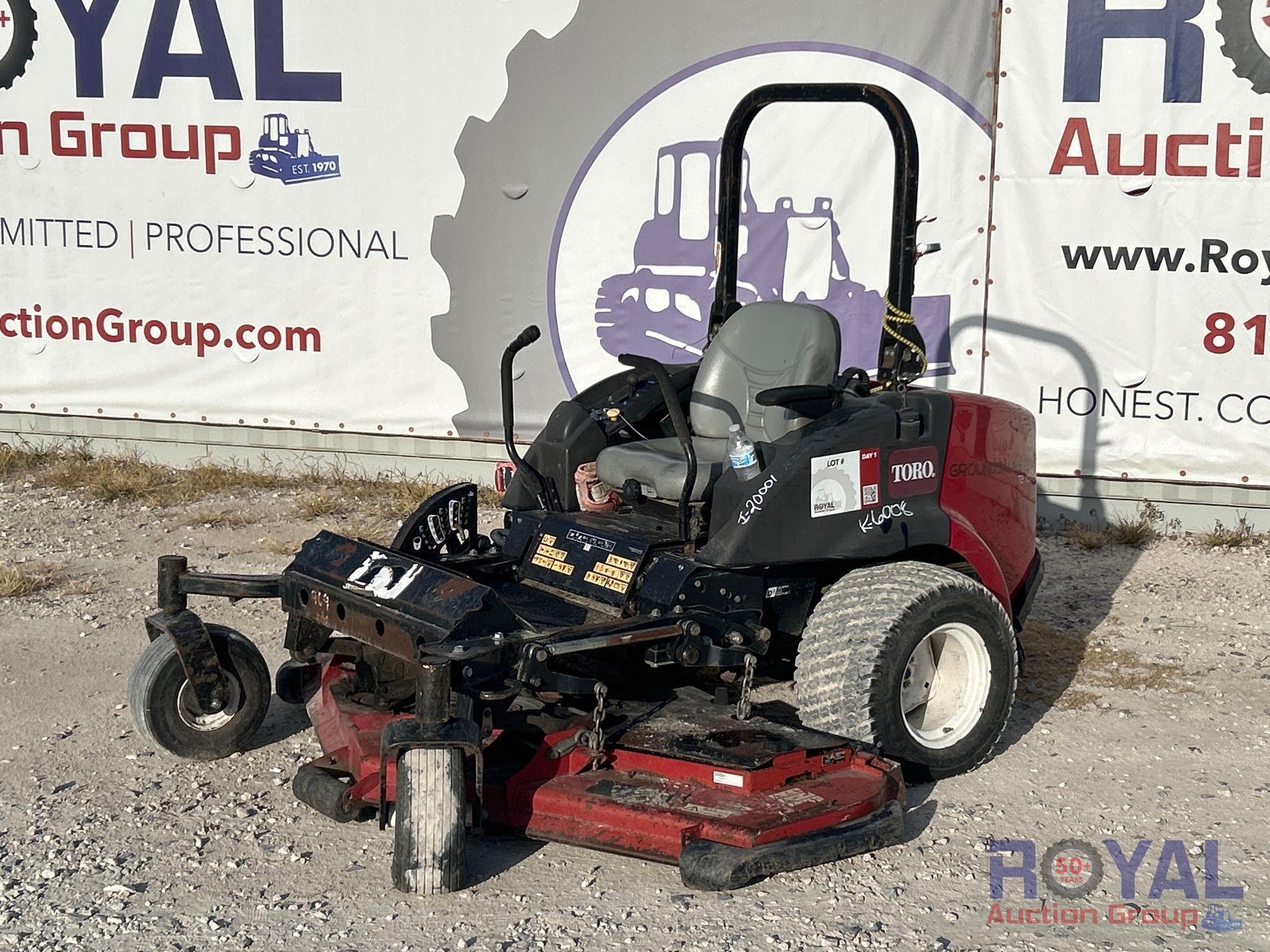 2016 Toro Groundsmaster 7200 Zero Turn Mower (A54811)