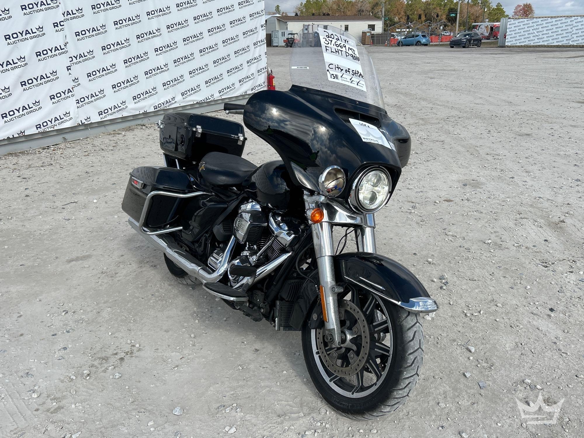 2021 Harley-Davidson FLHP Road King Motorcycle (A61574)