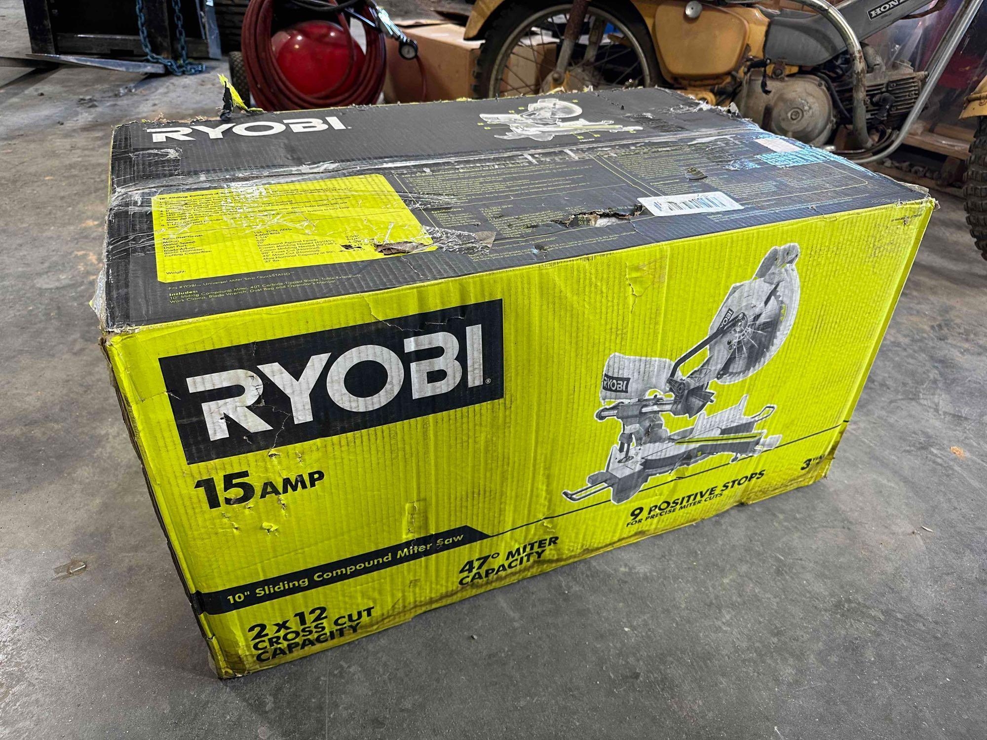 Ryobi Sliding Compound Miter Saw (A54865)