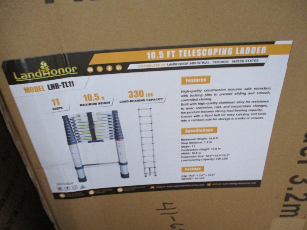 10.5' Telescoping Ladder (A66408)