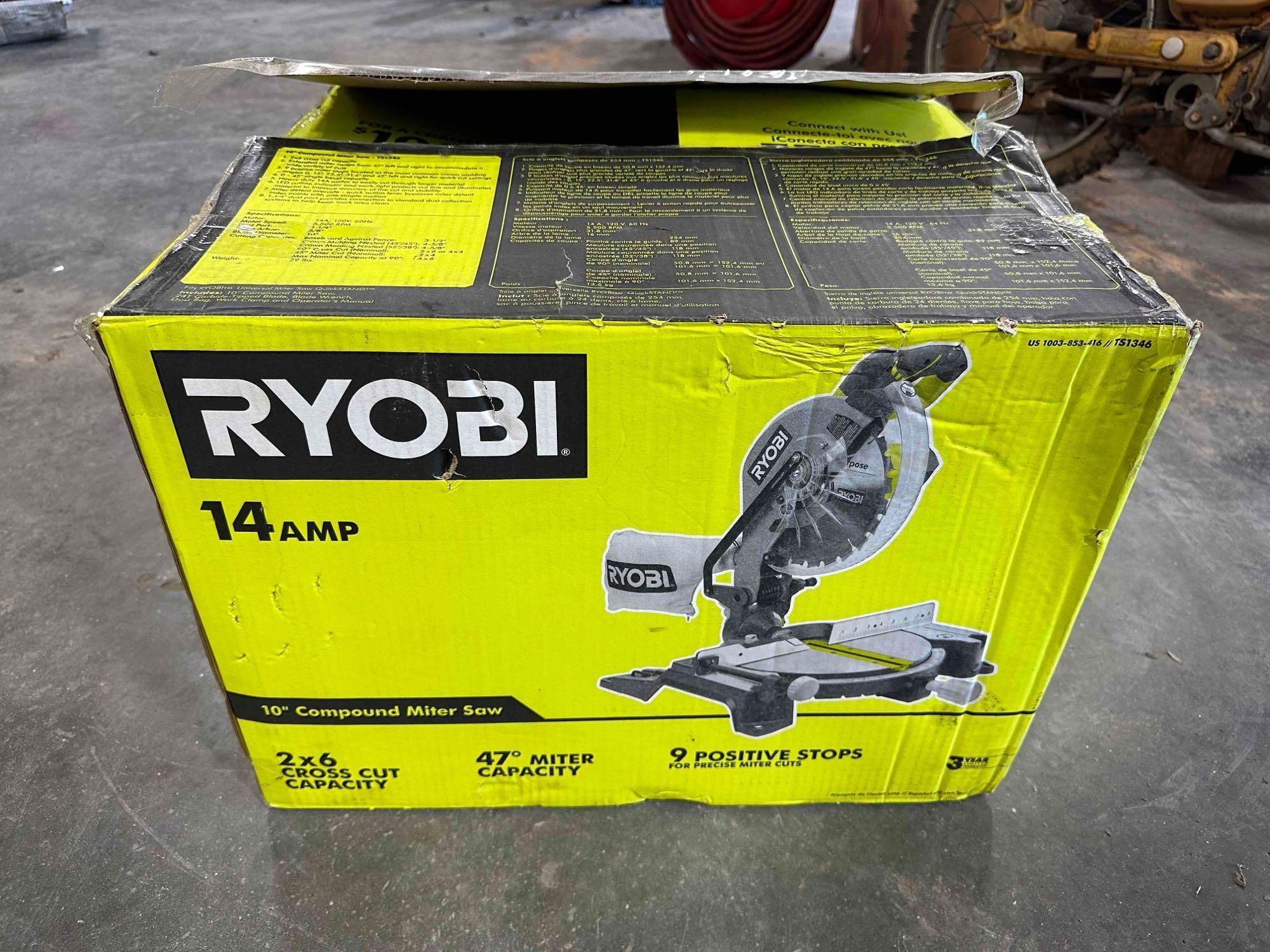 Ryobi Compound Miter Saw (A54865)