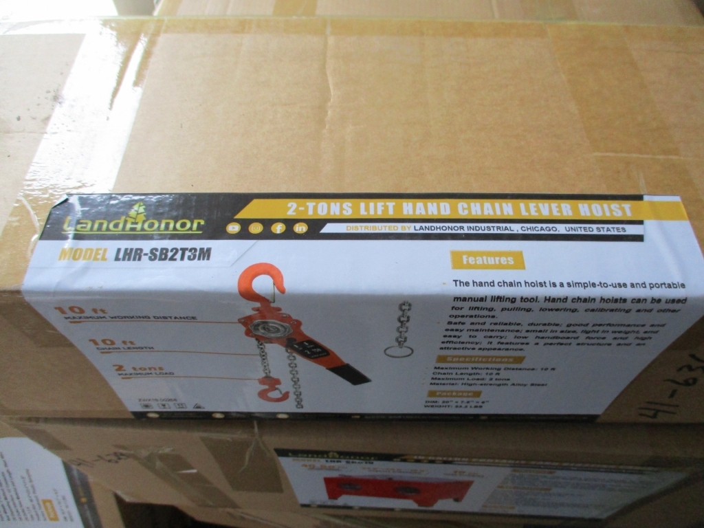 2T Chain Lever Hoist (A66408)