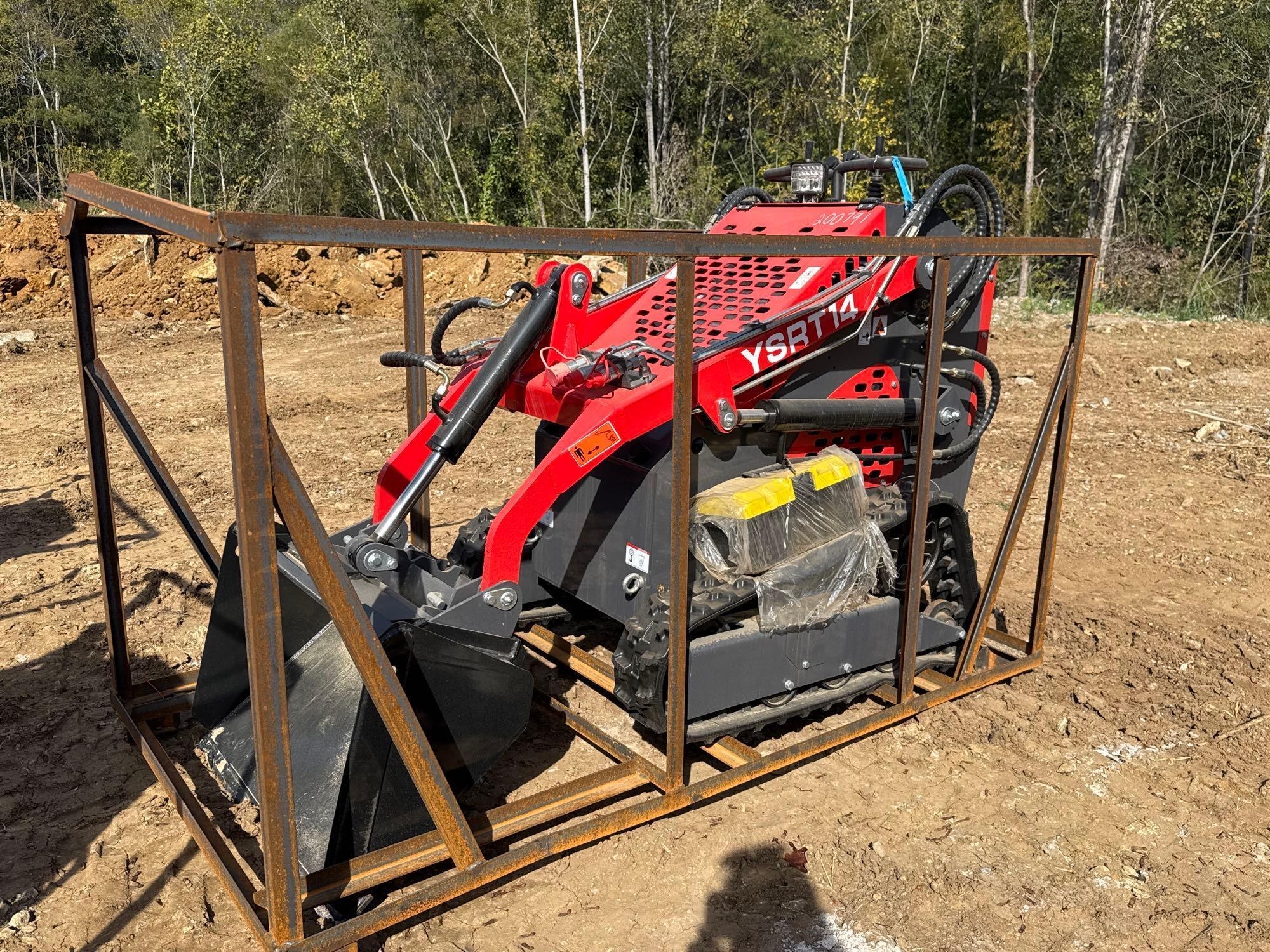 UNUSED AGT YSRT14 STAND-ON SKID STEER (A52706)