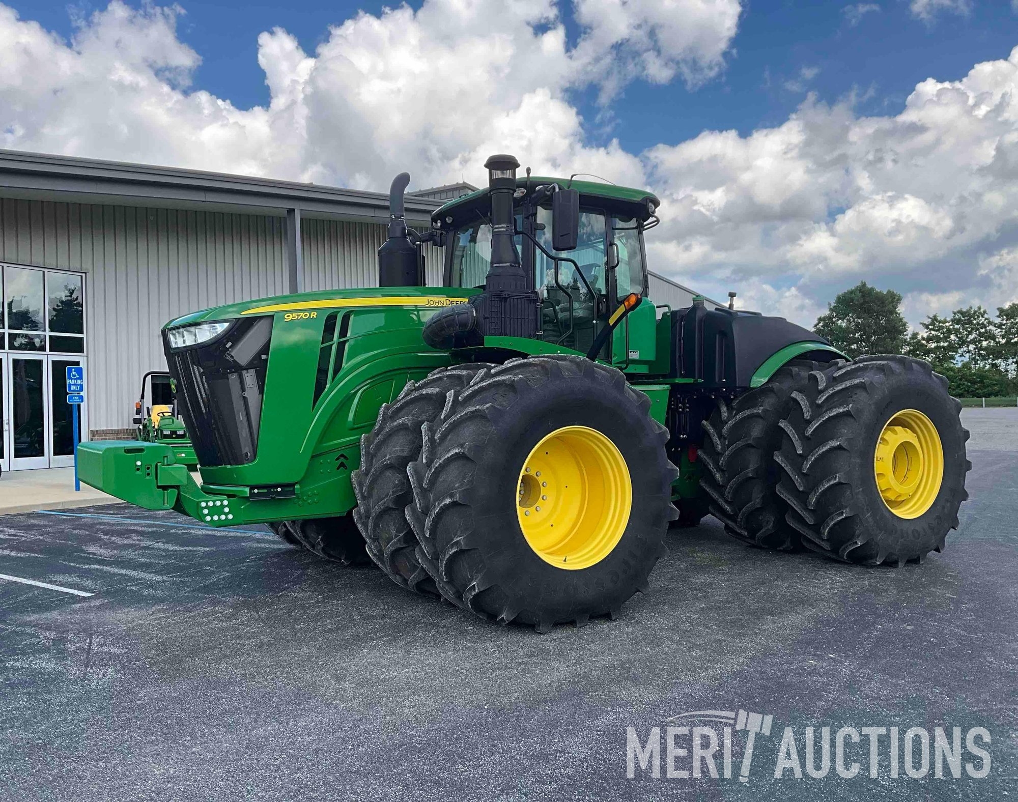 2021 John Deere 9570R Articulated 4WD tractor (A50657)