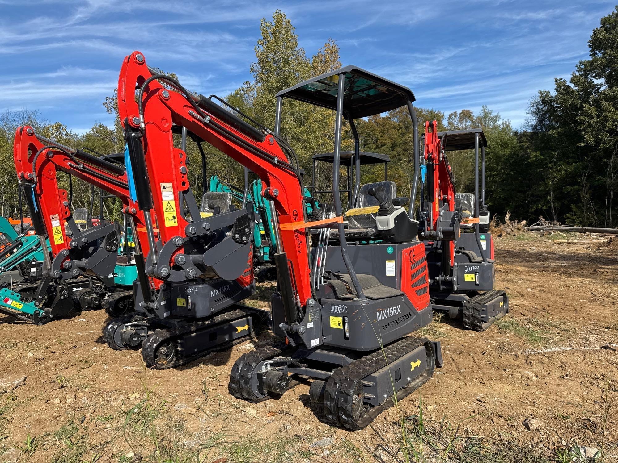 UNUSED CFG INDUSTRIAL MX15RX EXCAVATOR (A52706)